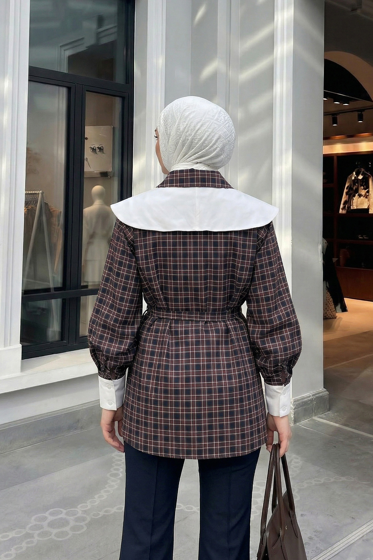 Çıkarılabilir Yaka Gömlek Y0129 - LACİVERT |  