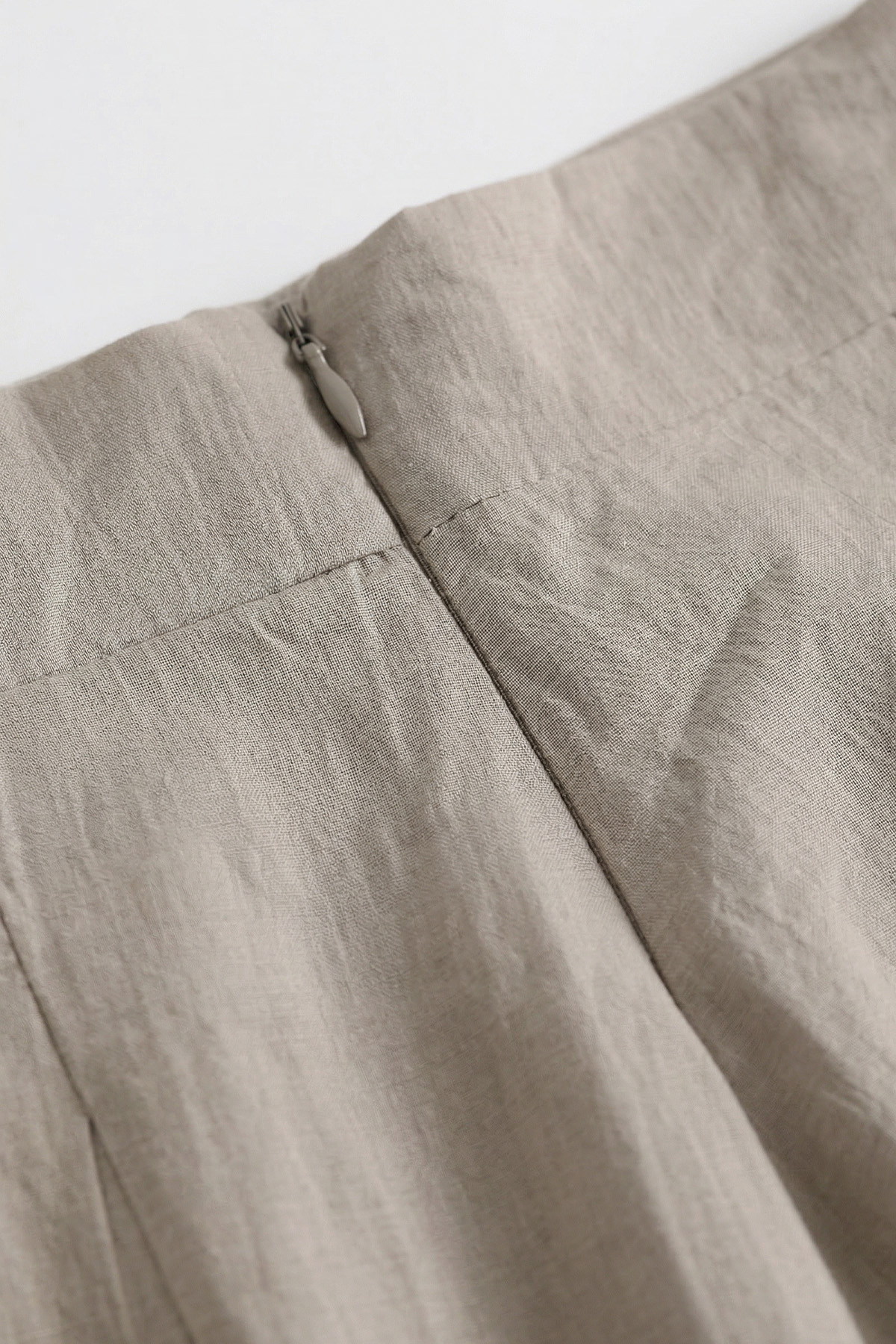 Parçalı Kloş Etek Y0131 - TAŞ RENGİ |  