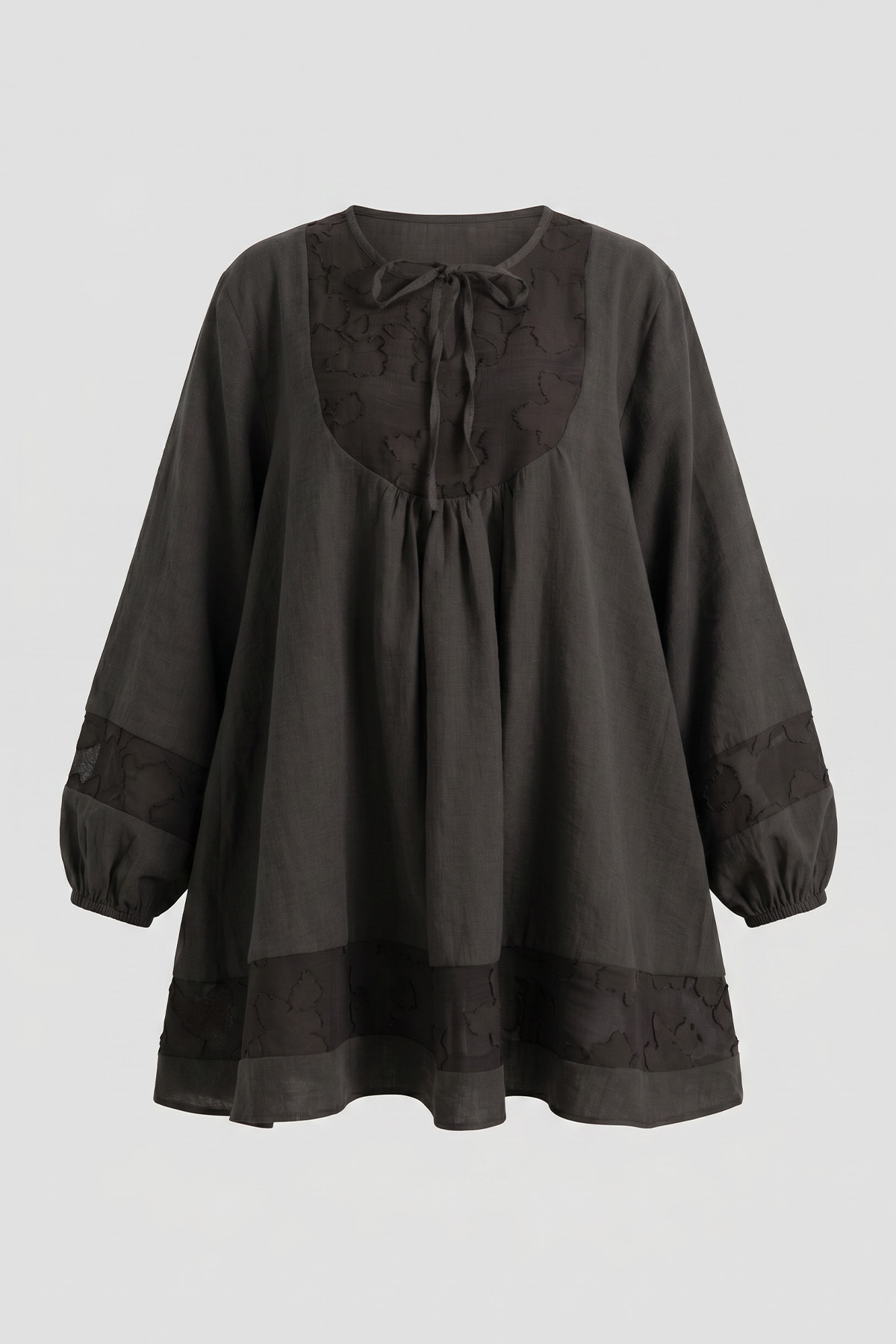 Jakar Detaylı Tunik Y0124 - ACI KAHVE |  