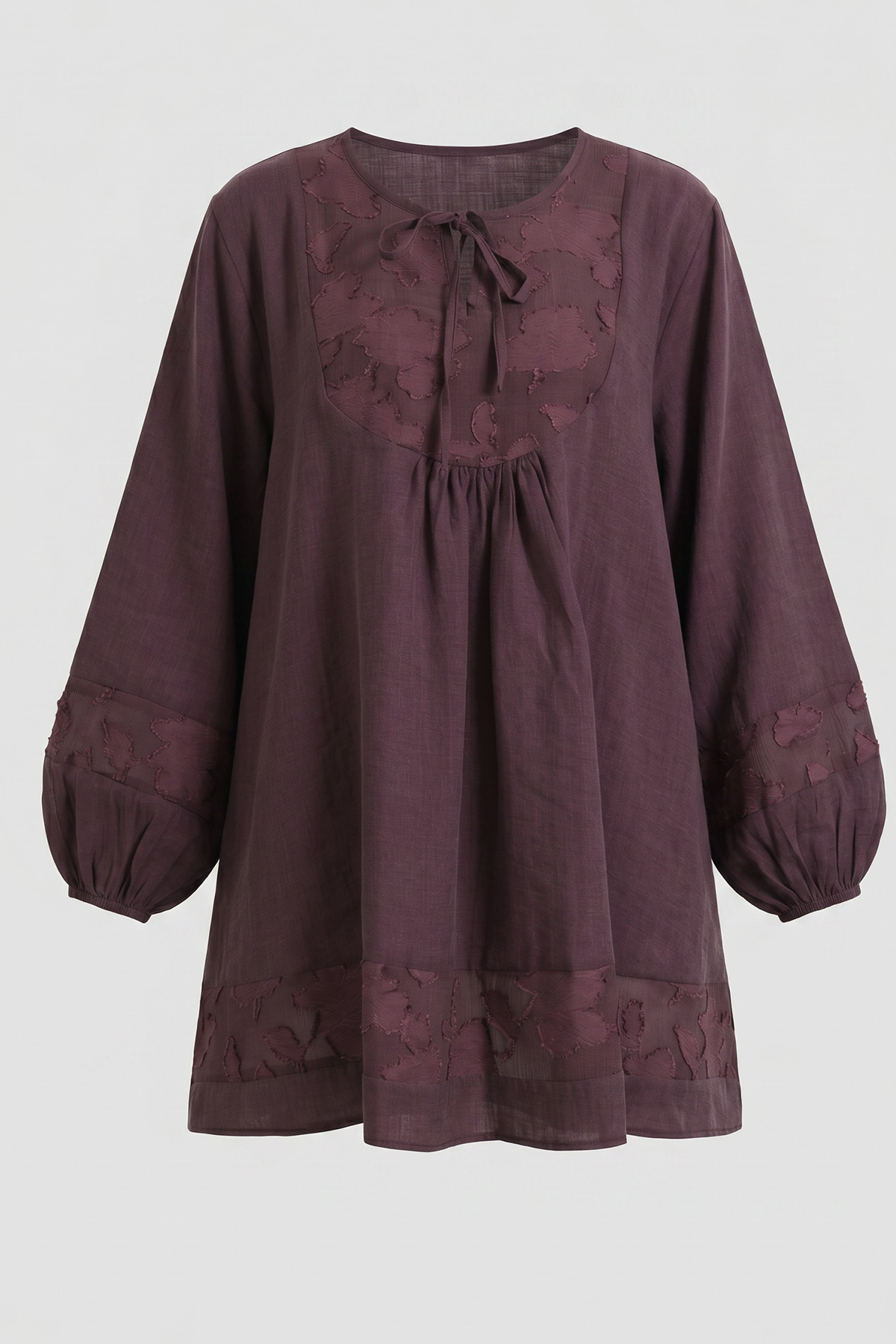 Jakar Detaylı Tunik Y0124 - MÜRDÜM |  