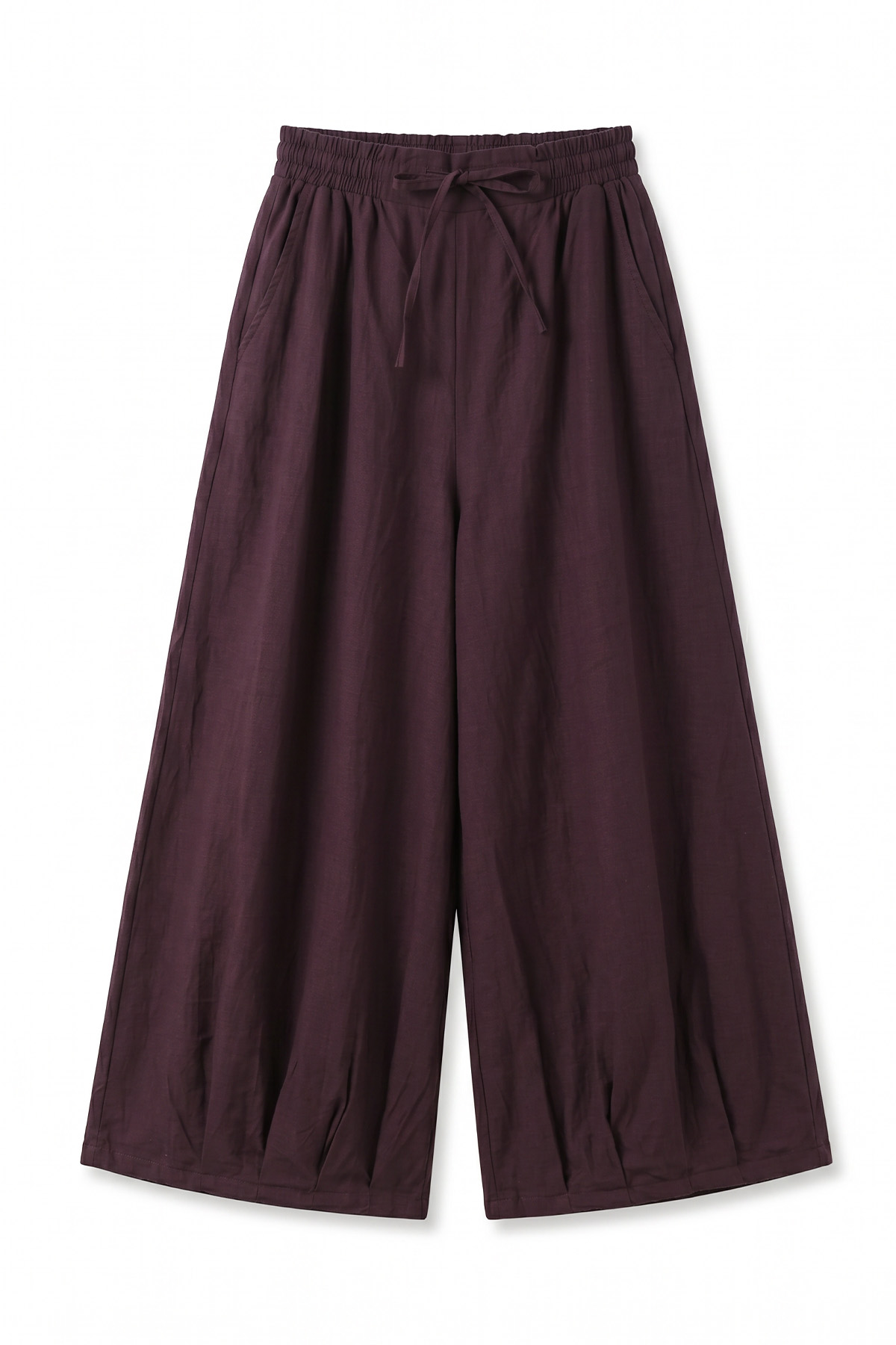 Geniş Paça Şalvar Pantolon Y0145 - MÜRDÜM |  