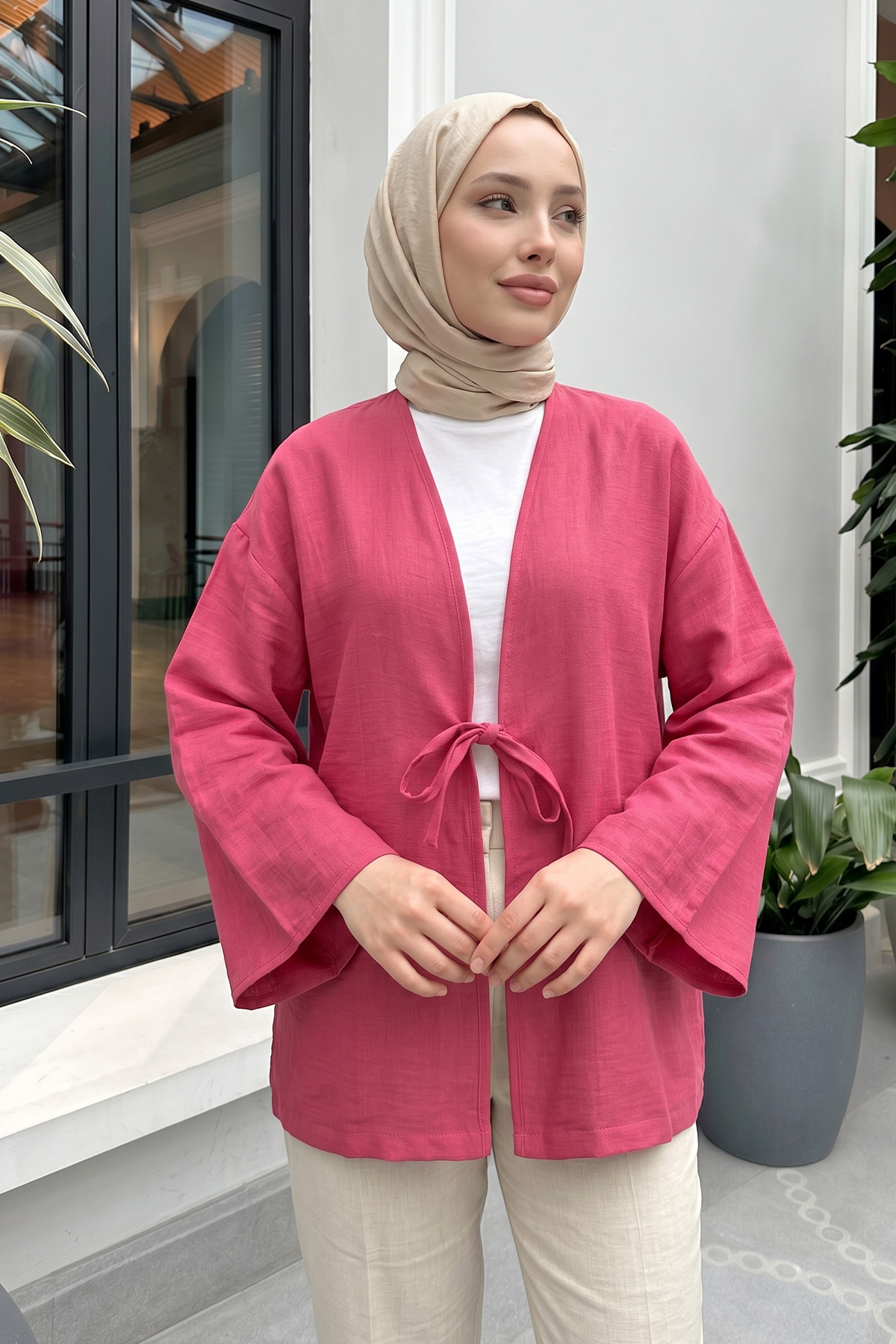 Lina Kimono 43434 - FUŞYA |  