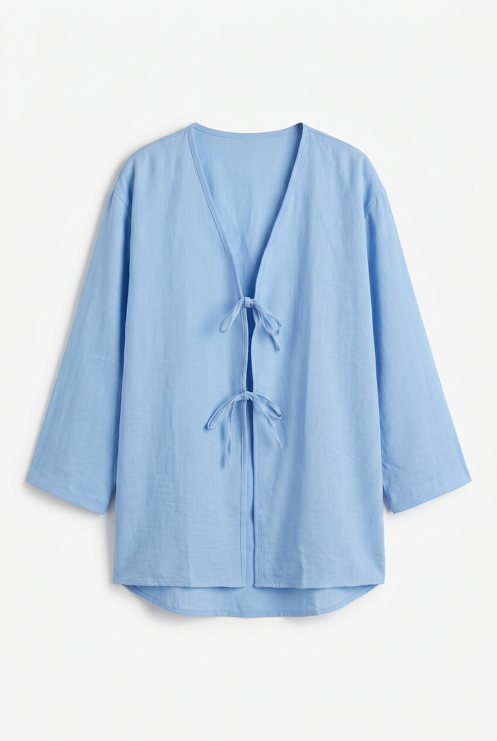 Çift Bağcıklı Kimono 2348 - BEBE MAVİSİ |  