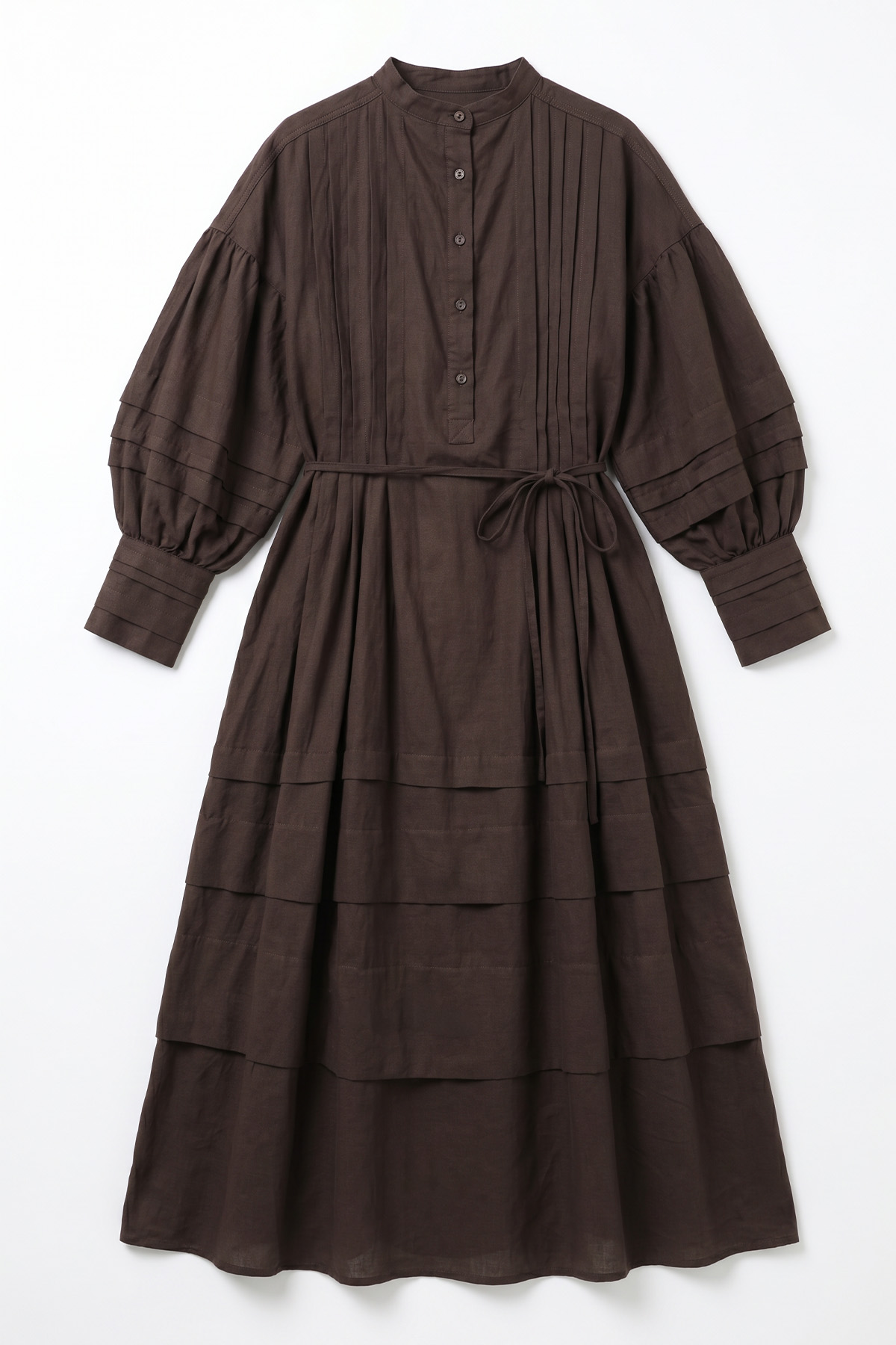 Vual Pile Elbise 255037 - KOYU KAHVE |  