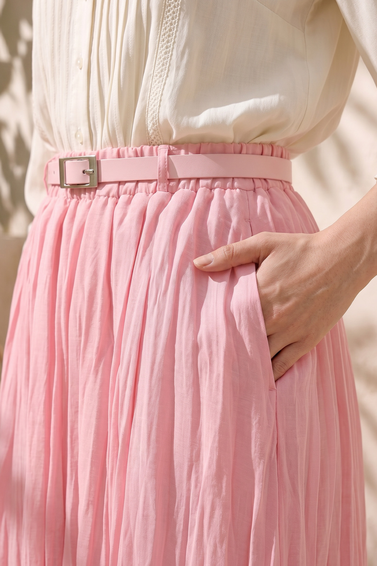Astarlı Kraş Etek 260148 - PEMBE |  