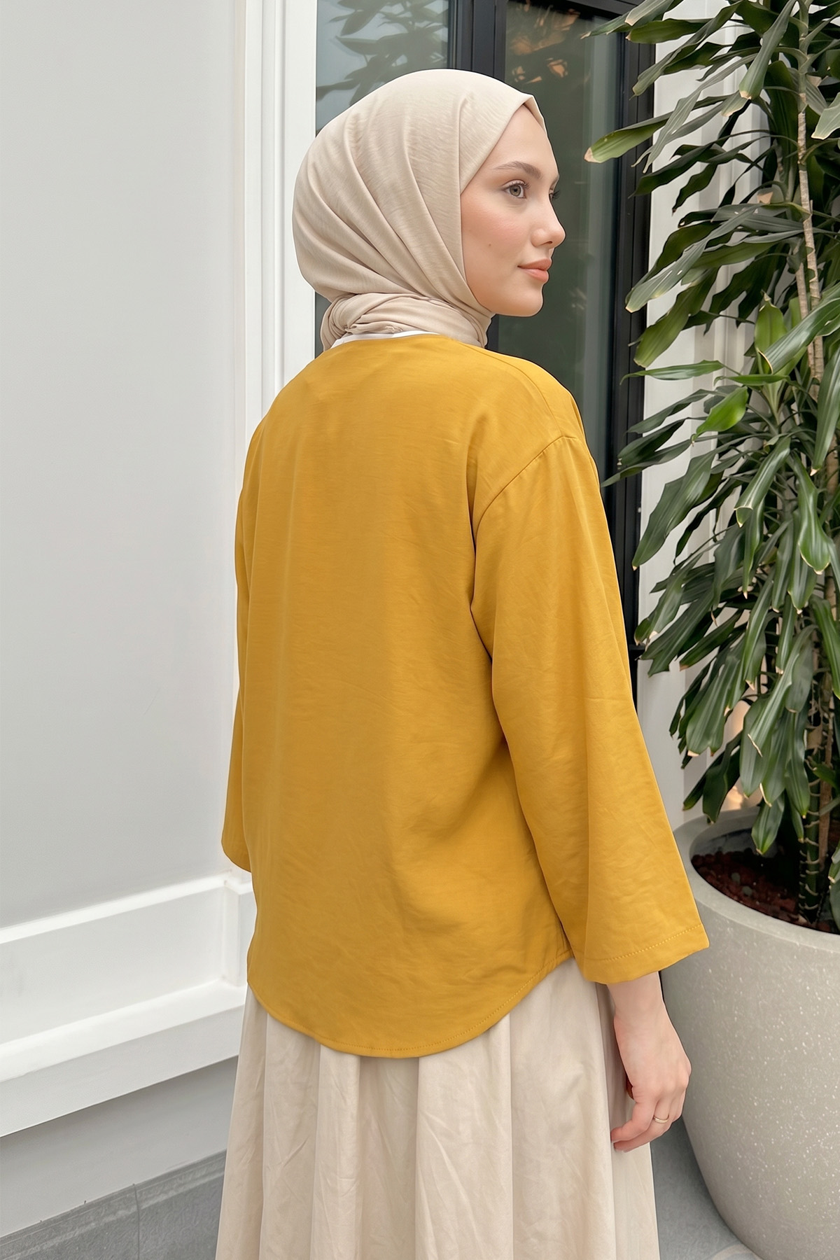 İp Bağcıklı Kimono 2362 - HARDAL |  