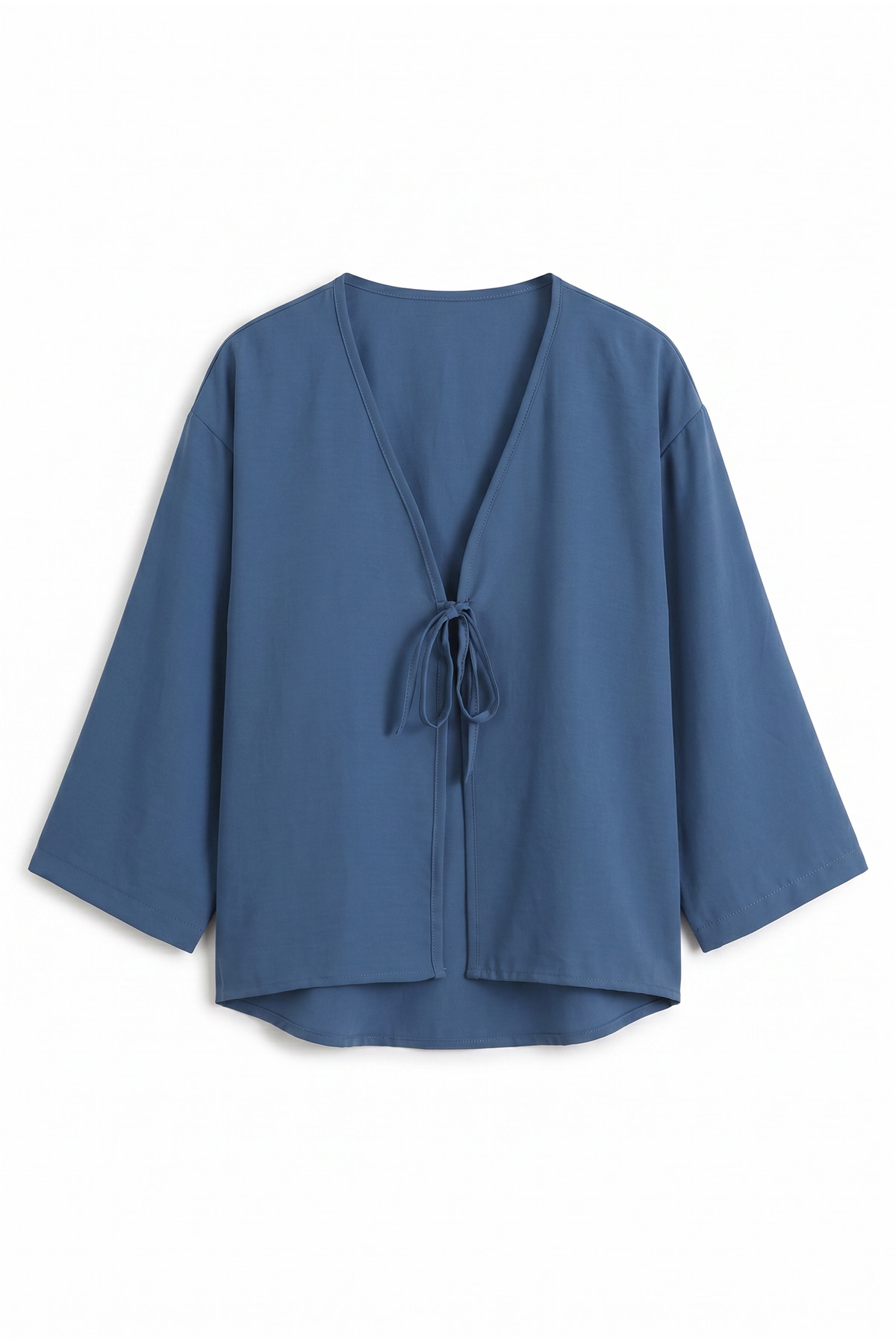 İp Bağcıklı Kimono 2362 - İNDİGO |  