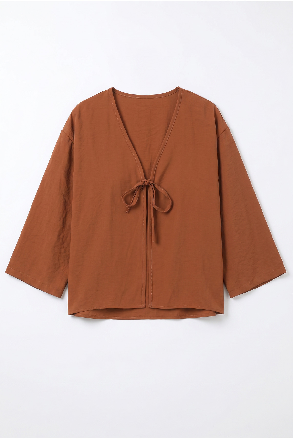İp Bağcıklı Kimono 2362 - TABA |  