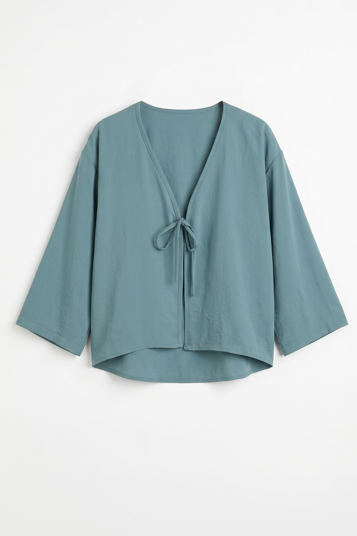 İp Bağcıklı Kimono 2362 - MİNT YEŞİLİ |  