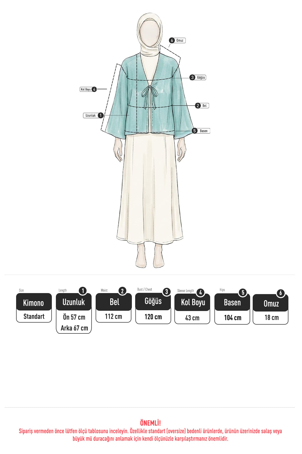 Lora Kimono 2351 - LACİVERT |  