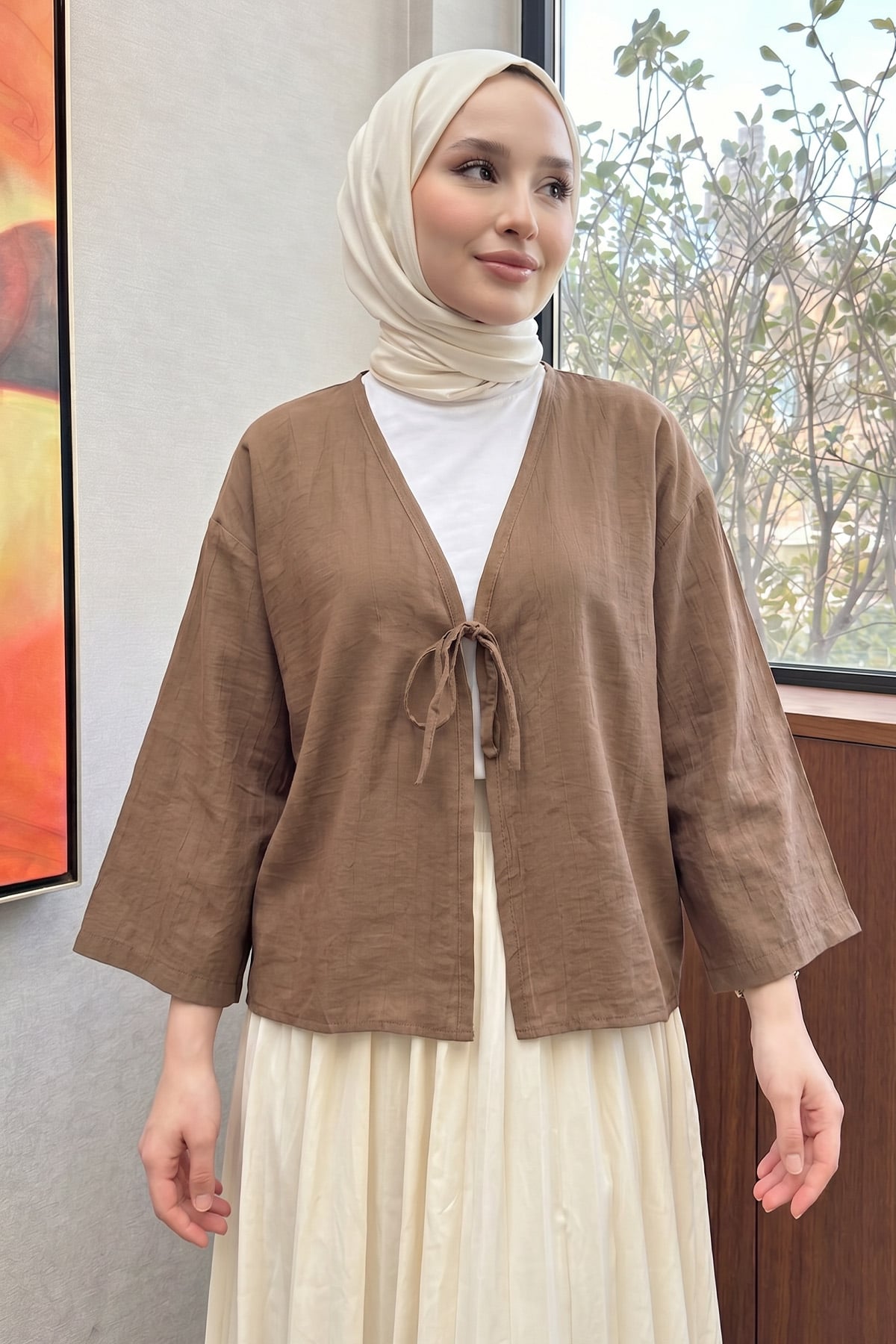 Lora Kimono 2351 - CAMEL |  