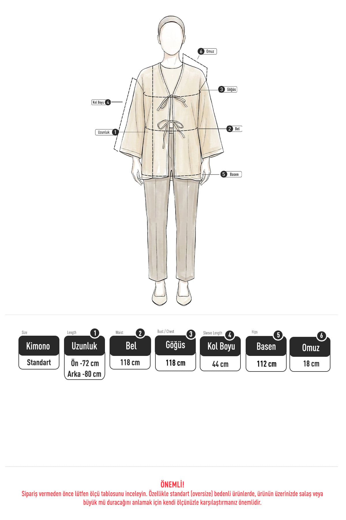 Çift Bağcıklı Uzun Kimono 262353 - AÇIK MİNT |  