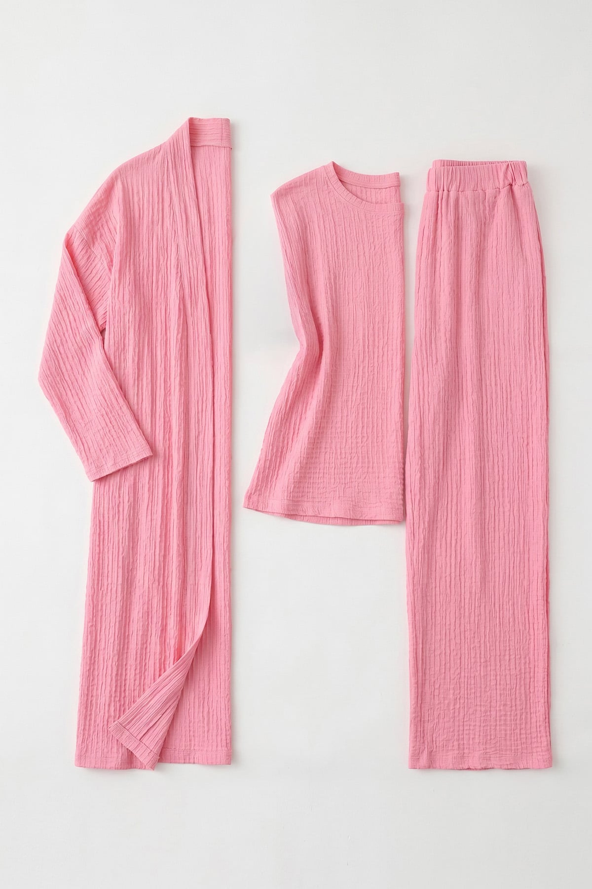 Üçlü Bürümcük Takım Y0154 - PEMBE |  
