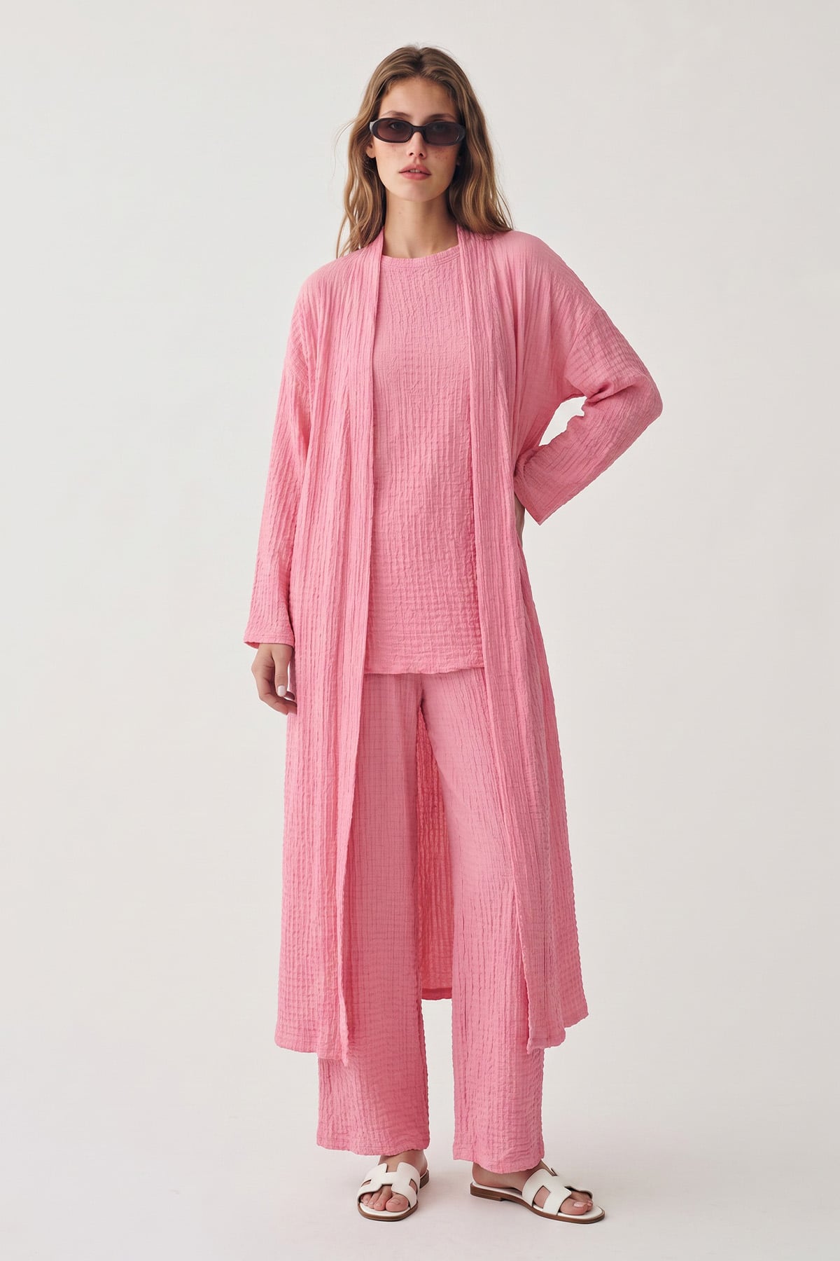 Üçlü Bürümcük Takım Y0154 - PEMBE |  