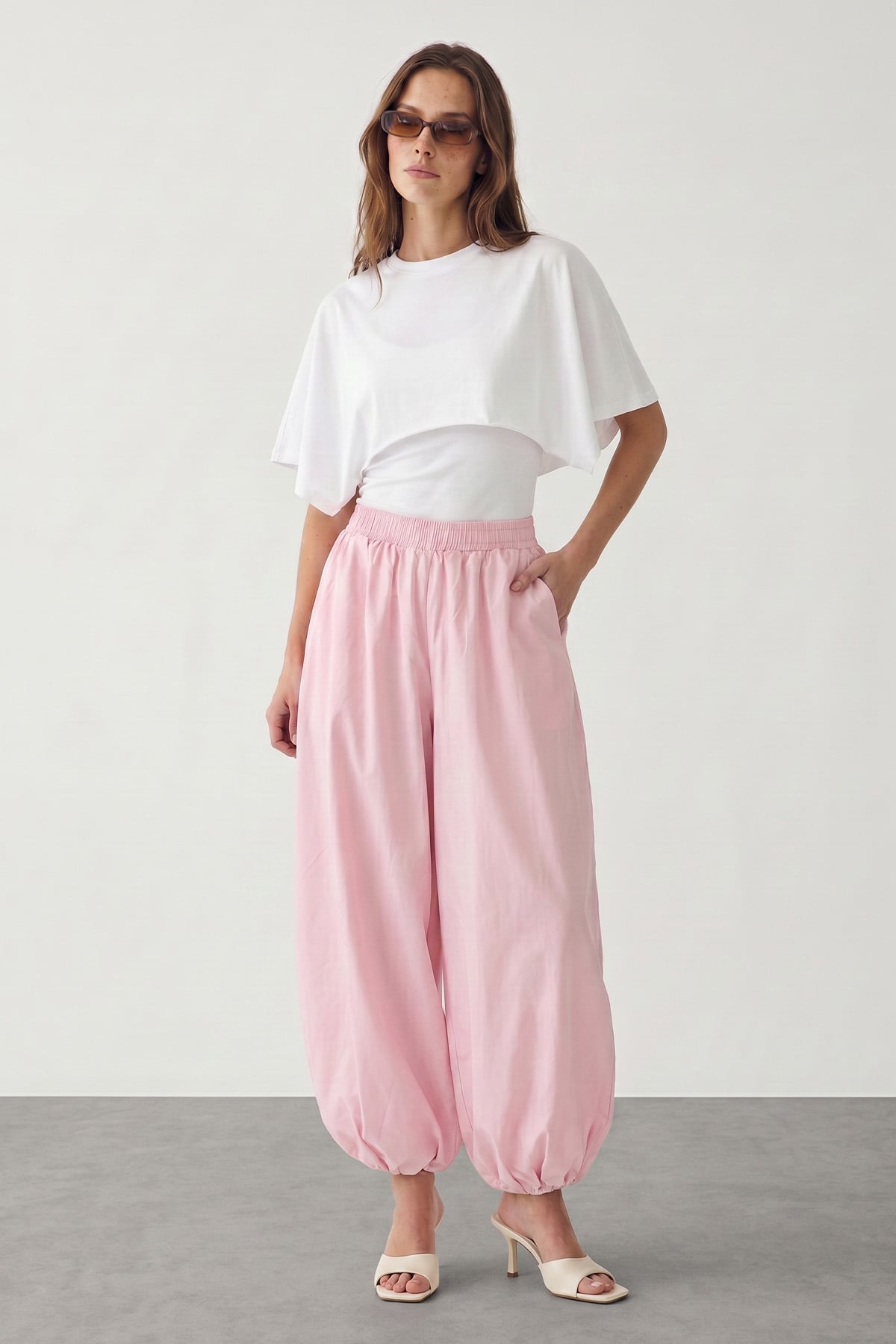 Şalvar  Pantolon 2661 - AÇIK PEMBE |  