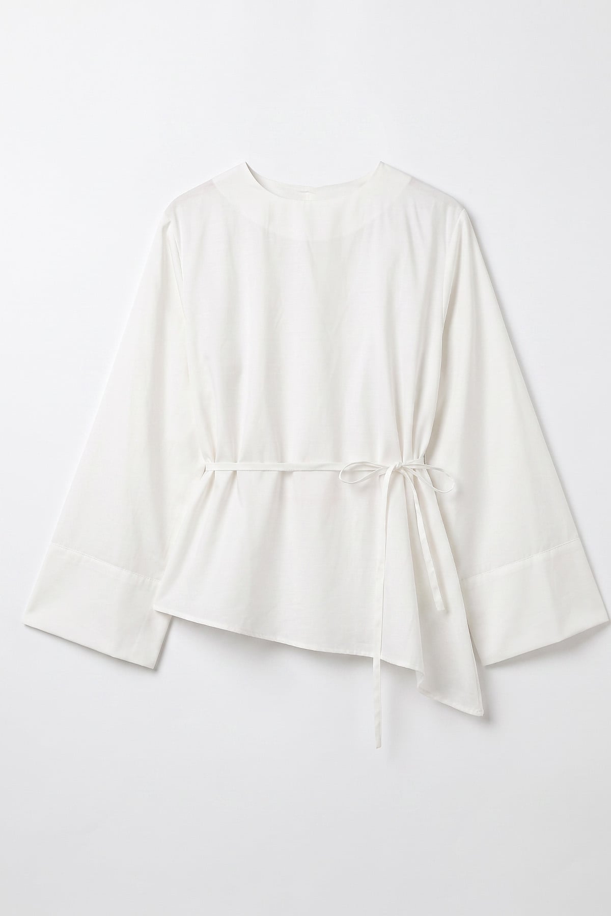 Verev Kesim Bluz Y0160 - BEYAZ | zenne.com 