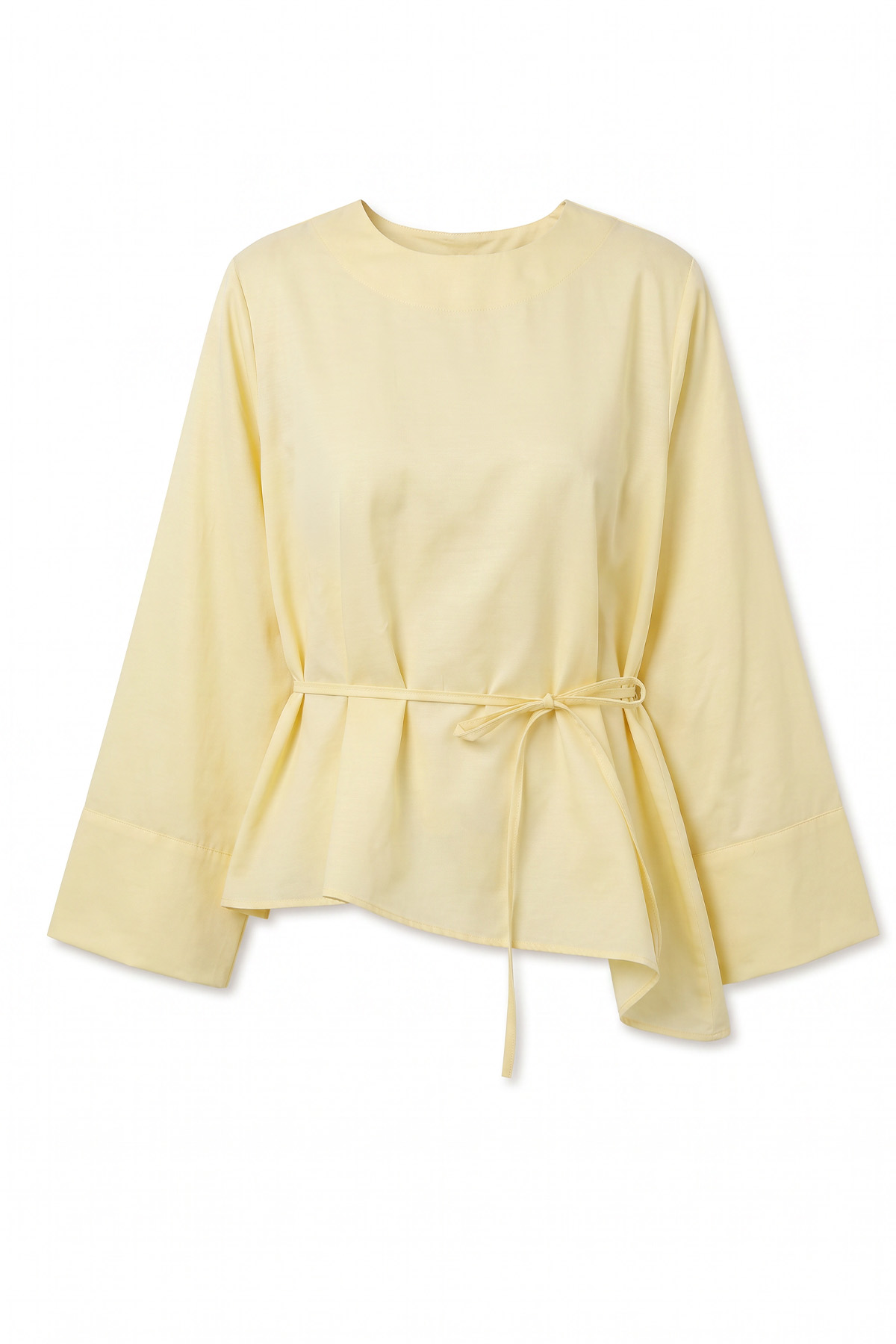 Verev Kesim Bluz Y0160 - SARI | zenne.com 