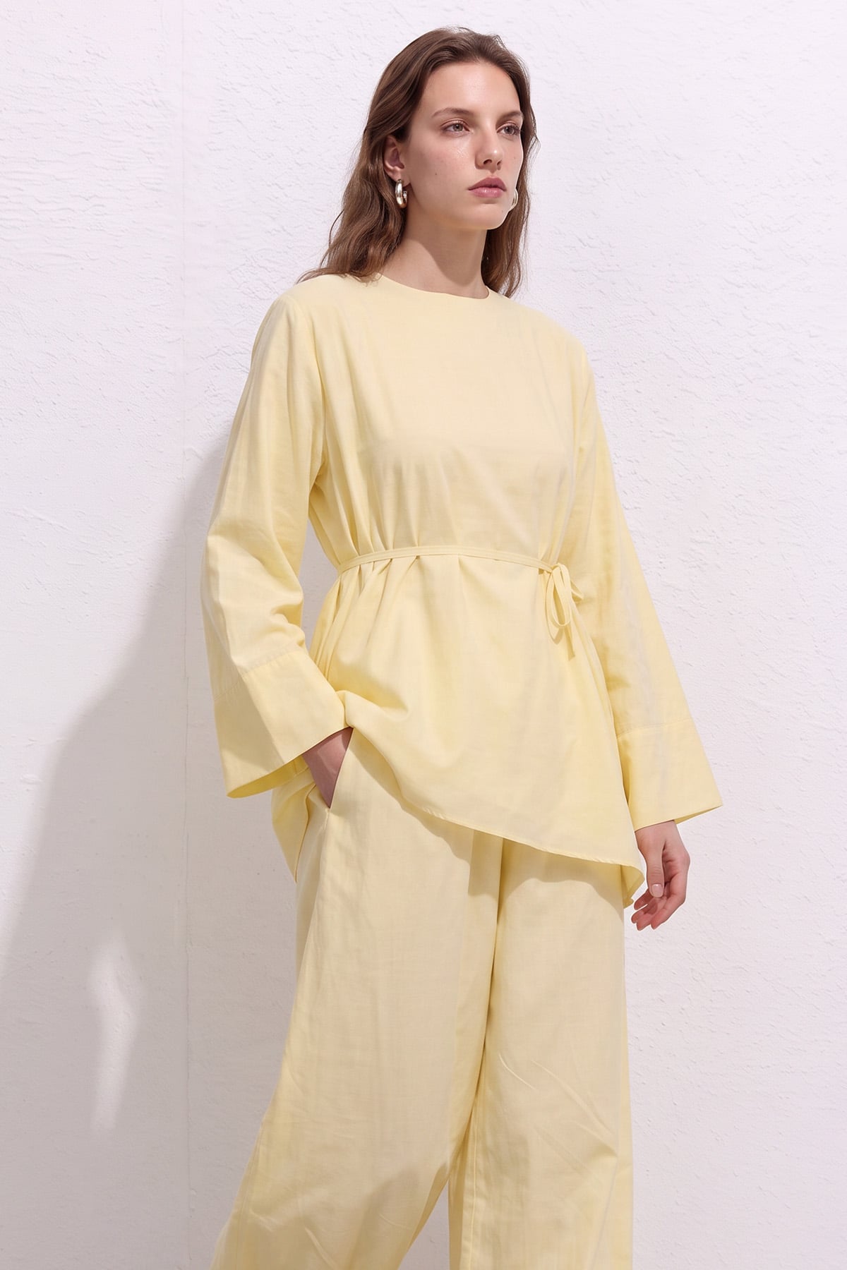 Asimetrik Vual Takım Y0161 - SARI |  