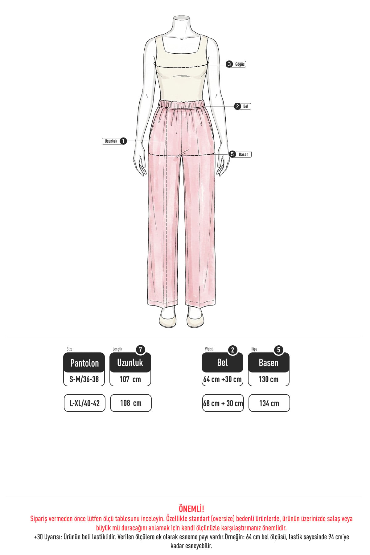 Keten Pantolon Y0155-1 - HAKİ | zenne.com 