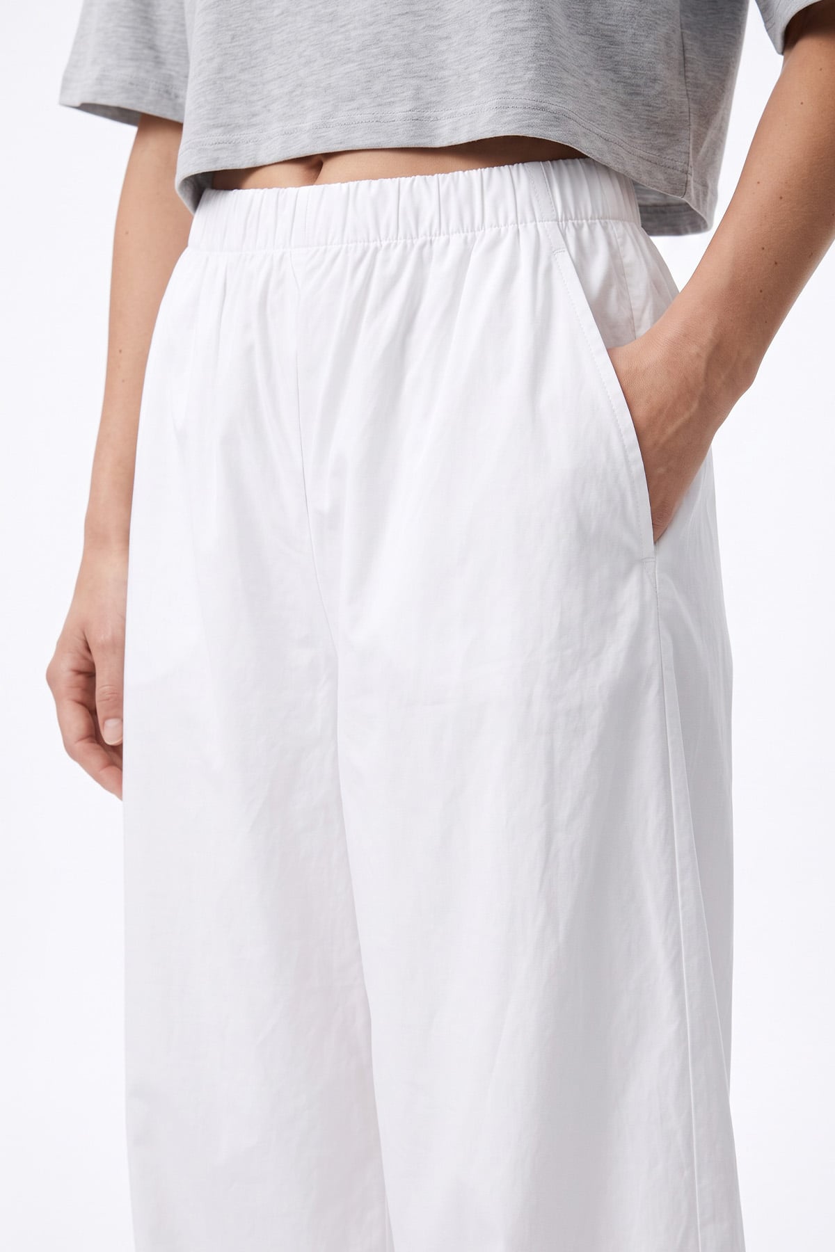 Şalvar Pantolon 262235 - BEYAZ  | zenne.com 