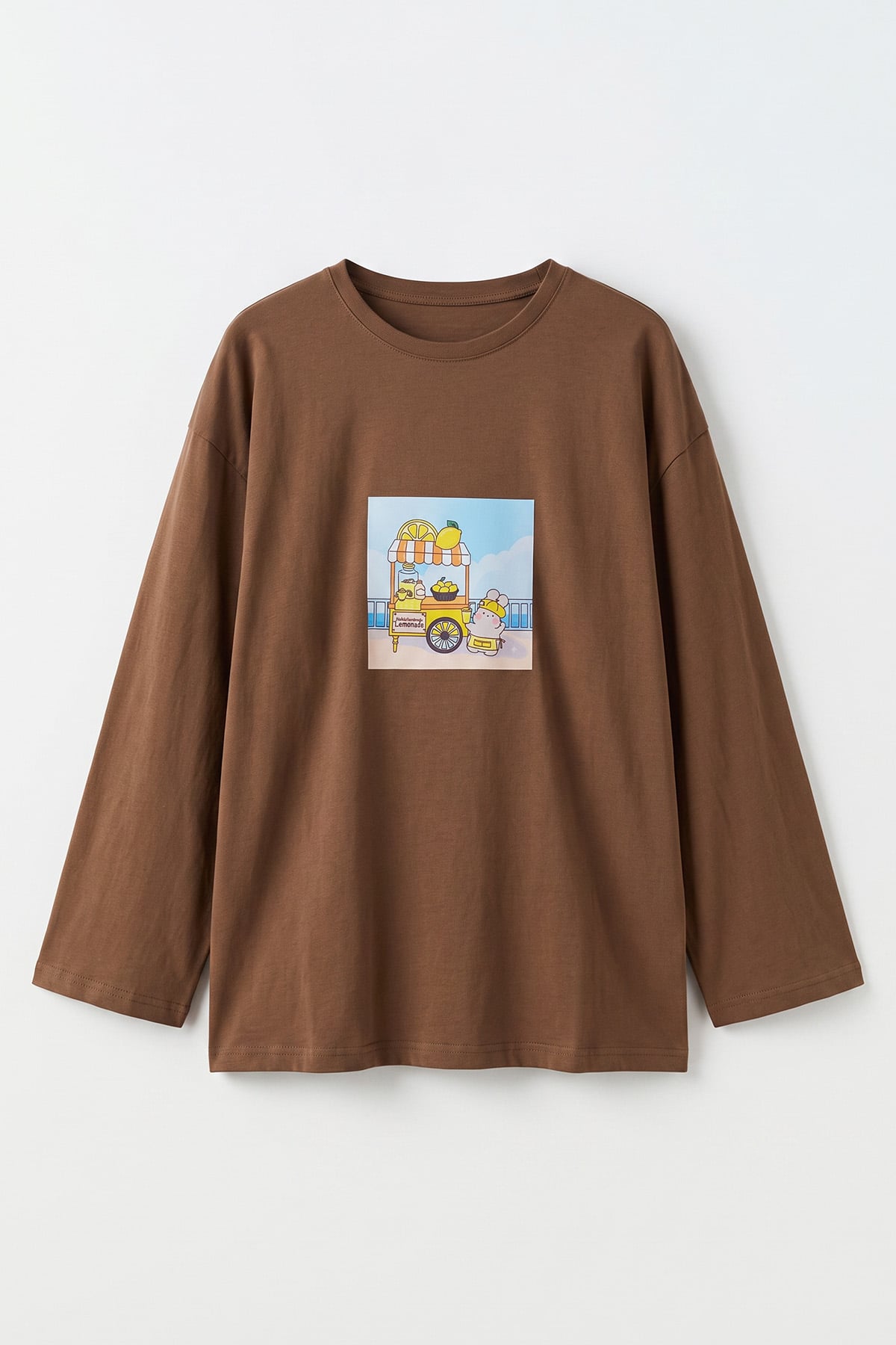 Baskılı Tunik 13227 - KAHVE | zenne.com 