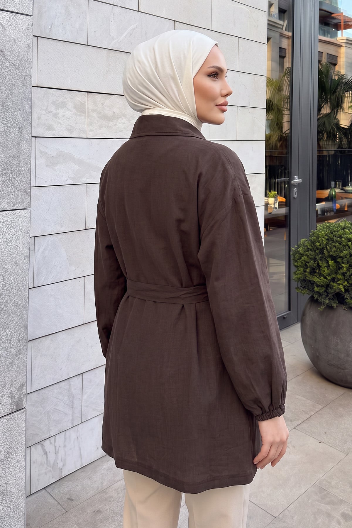 Tensel Kumaş Kap 50833 - KAHVE | zenne.com 