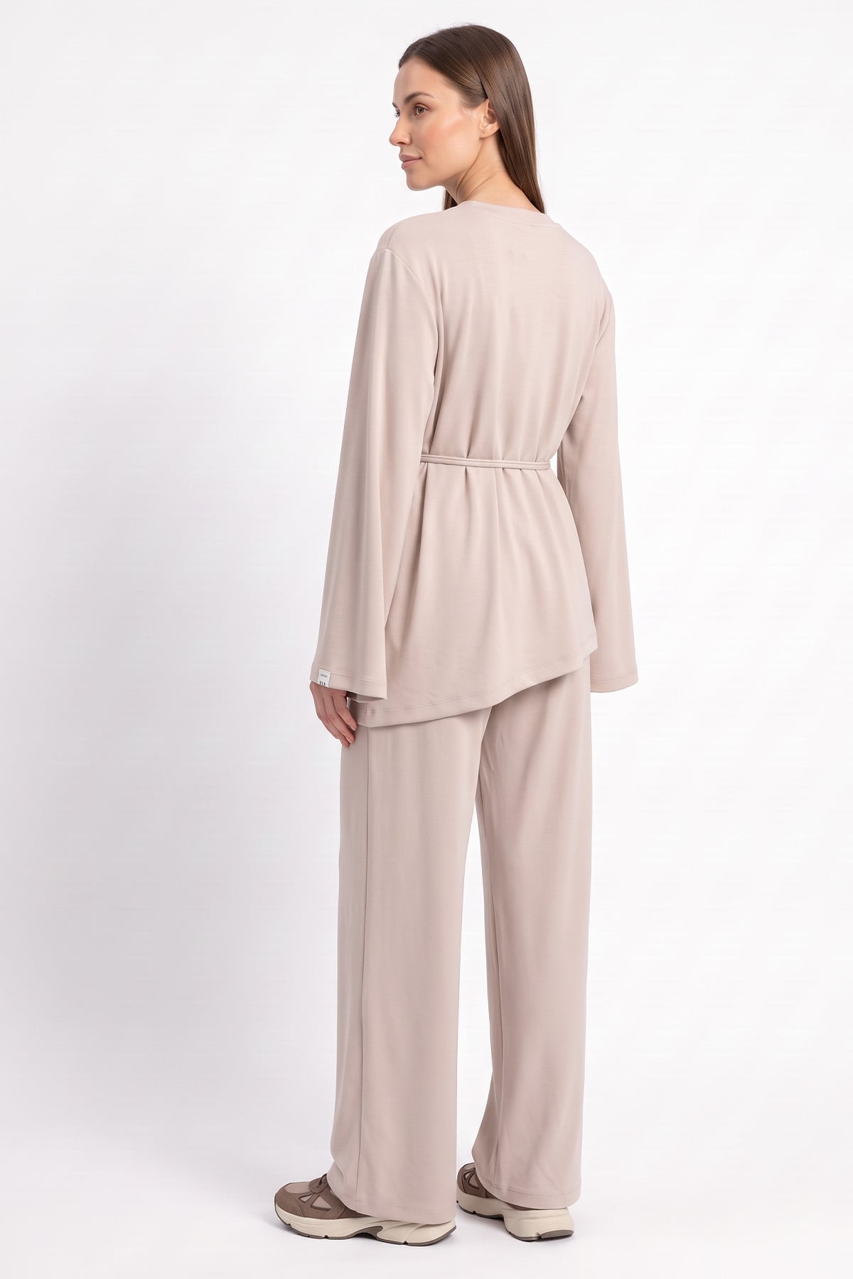 Asimetrik Modal Takım 26173 - BEJ | zenne.com 