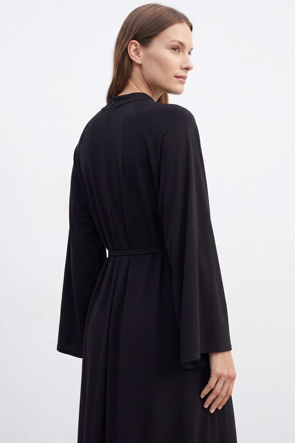 Oysho Elbise 202705 - SİYAH | zenne.com 