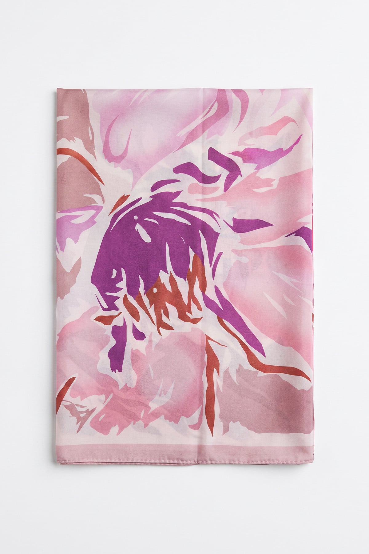 Manolya Çiçeği Aqua Soft Eşarp 8049 - PEMBE | zenne.com 