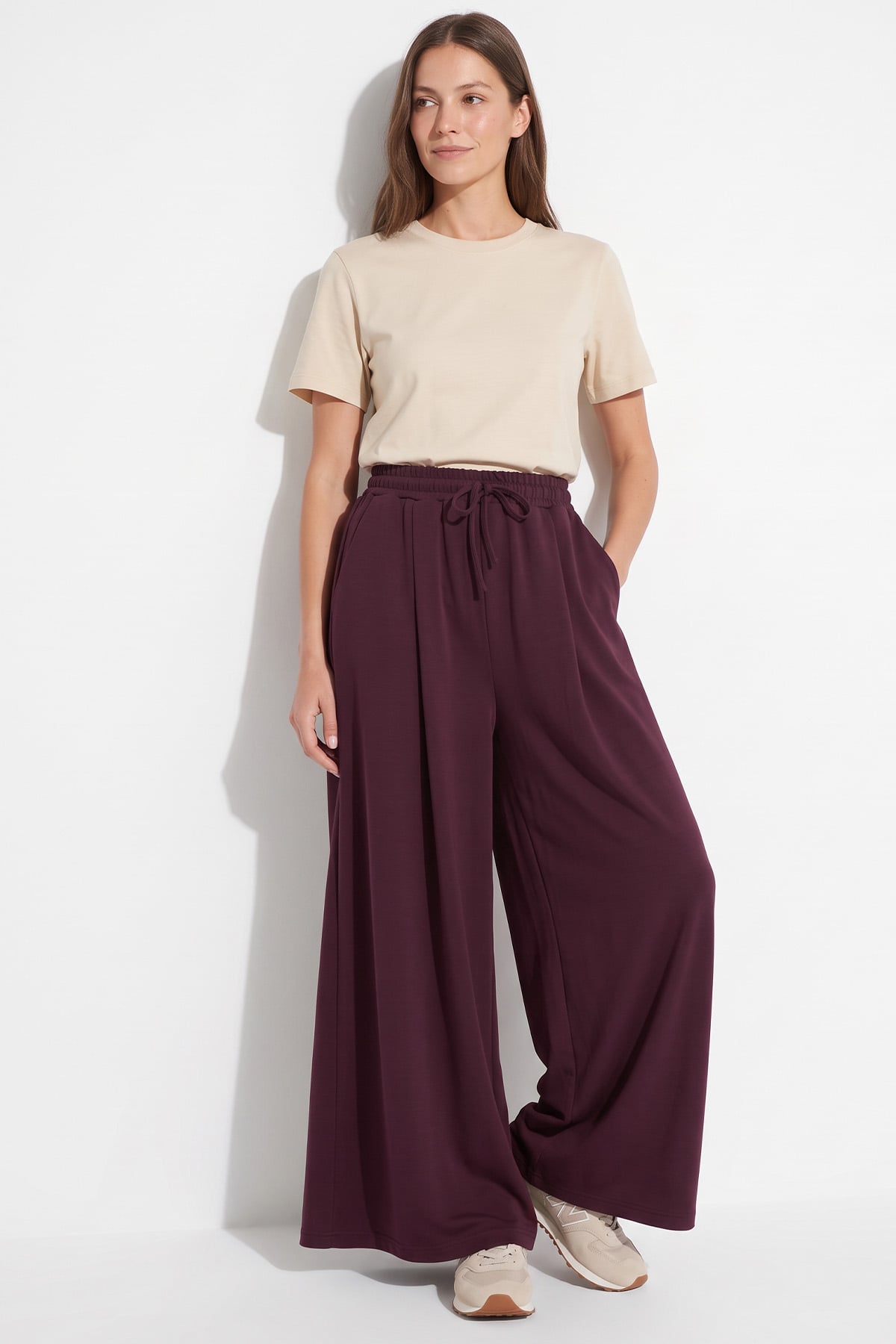 Bol Paça Pantolon 202714 - BORDO | zenne.com 