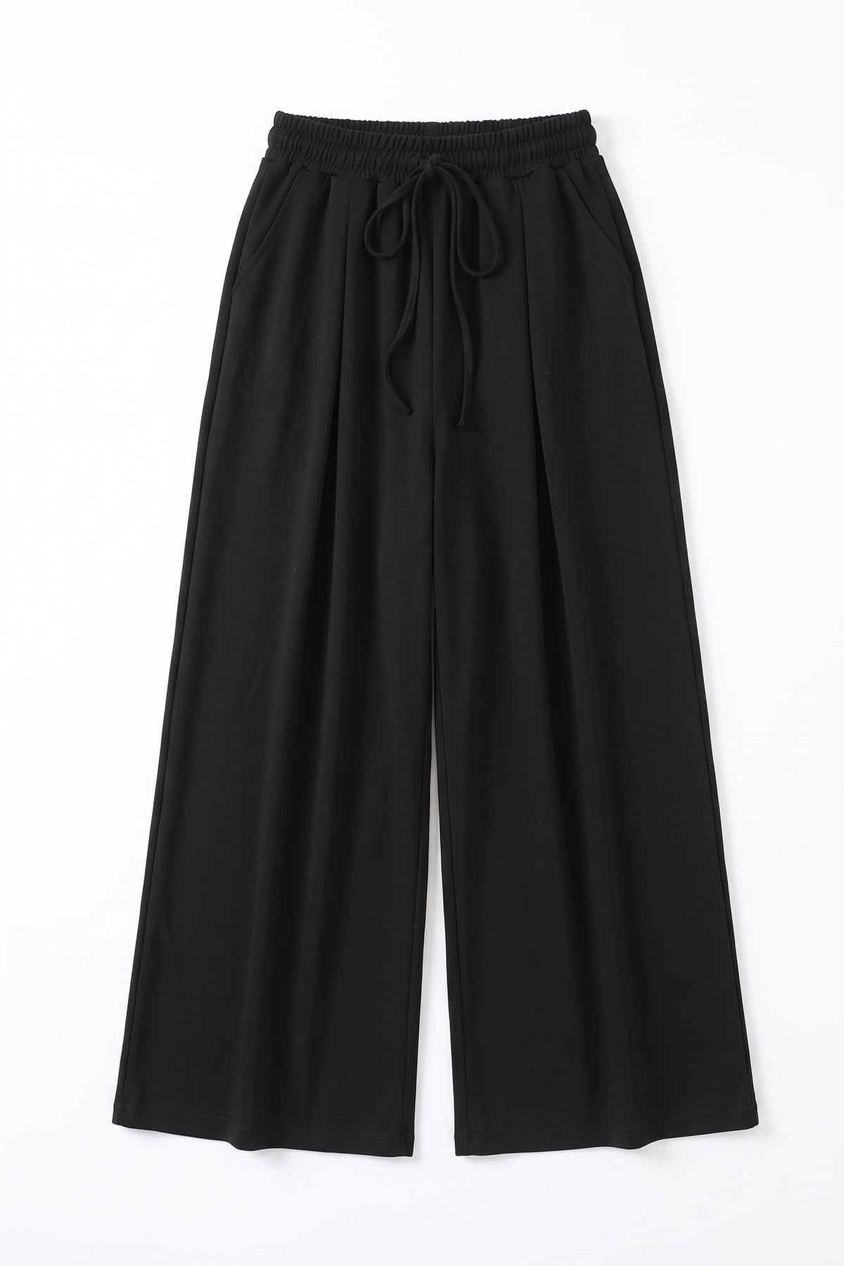 Bol Paça Pantolon 202714 - SİYAH | zenne.com 