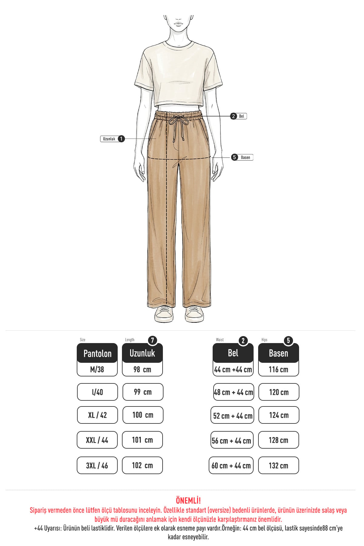 Tensel Pantolon 16000 - SİYAH | zenne.com 