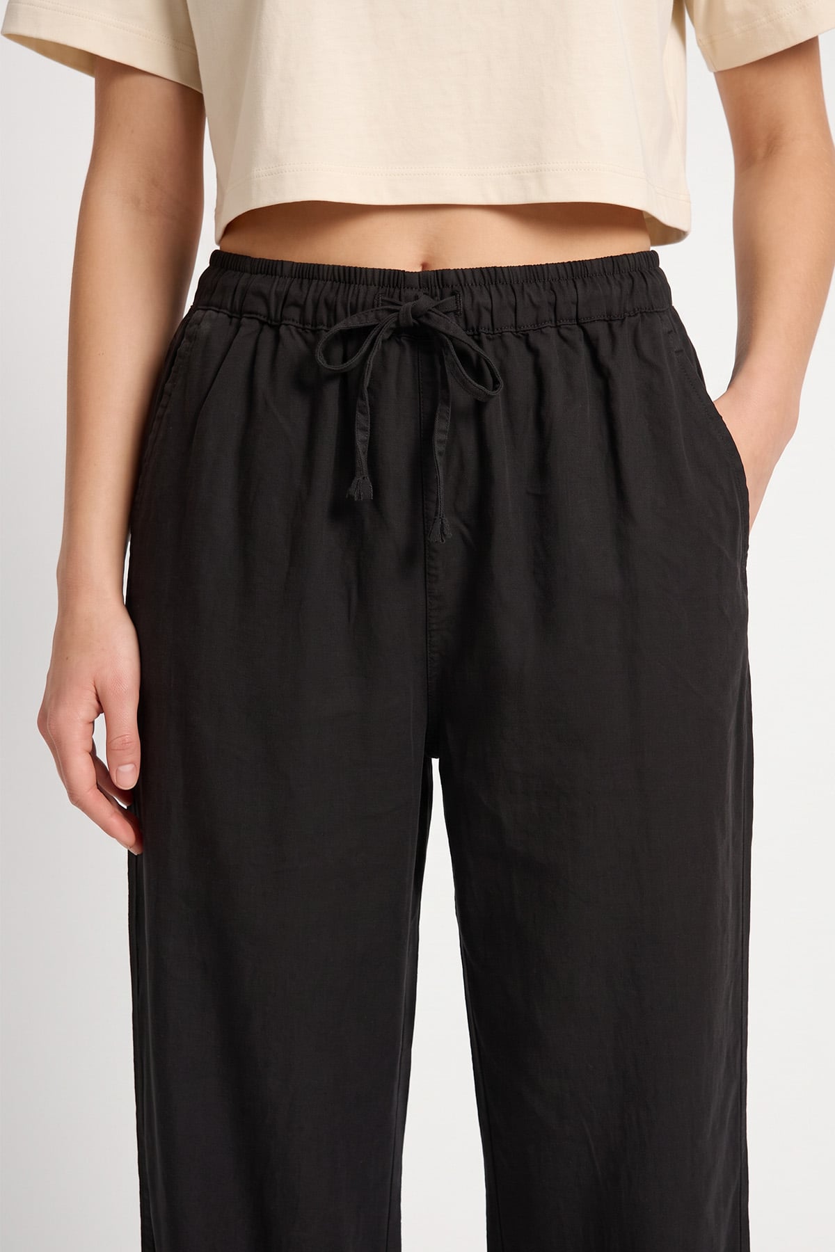 Tensel Pantolon 16000 - SİYAH | zenne.com 