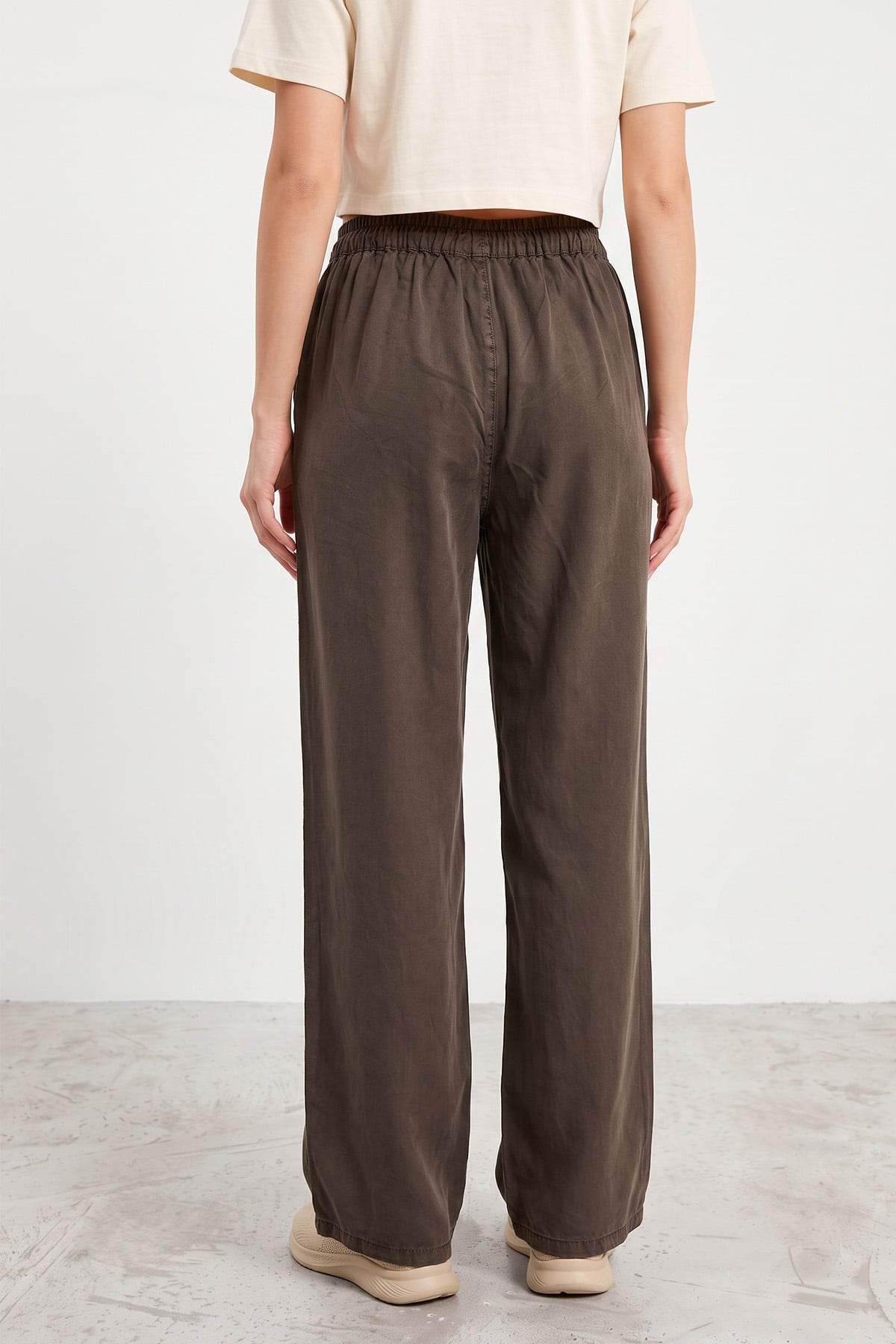 Tensel Pantolon 16000 - KAHVE | zenne.com 