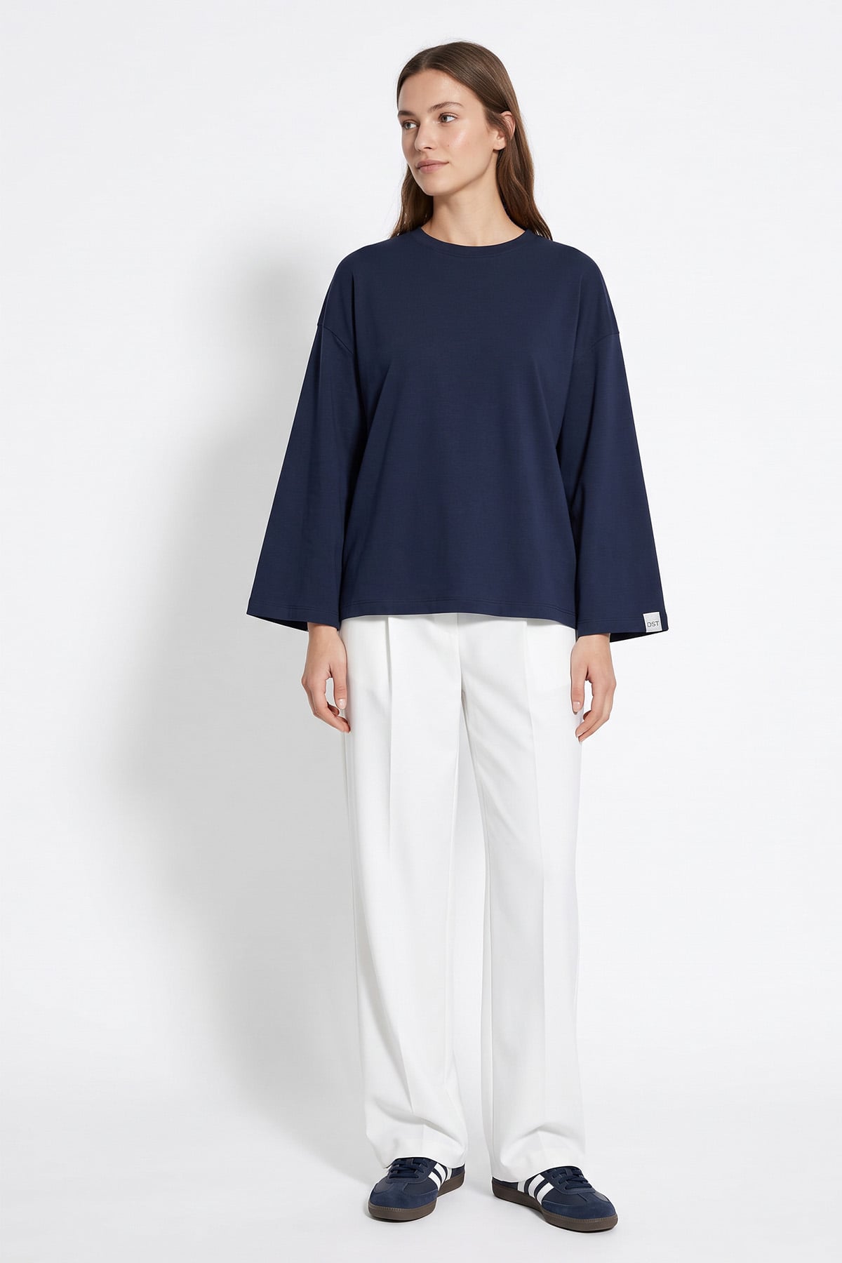 Basic Tunik 27134 - LACİVERT | zenne.com 
