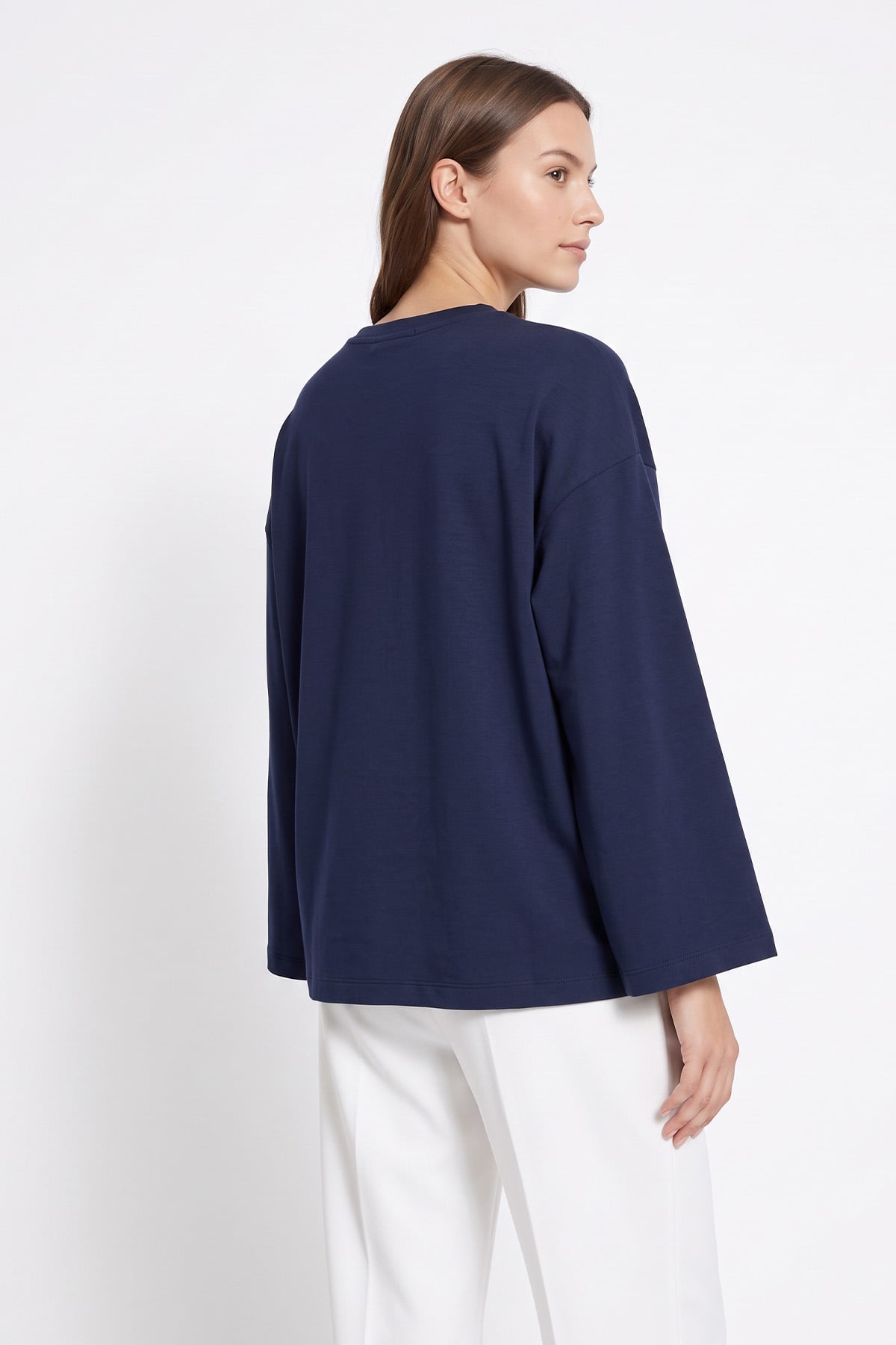 Basic Tunik 27134 - LACİVERT | zenne.com 