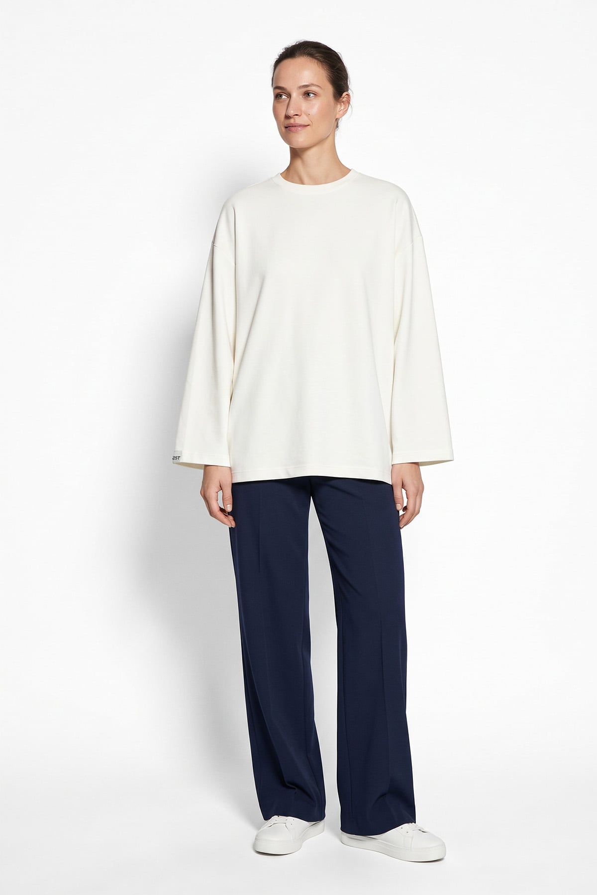 Basic Tunik 27134 - BEYAZ | zenne.com 