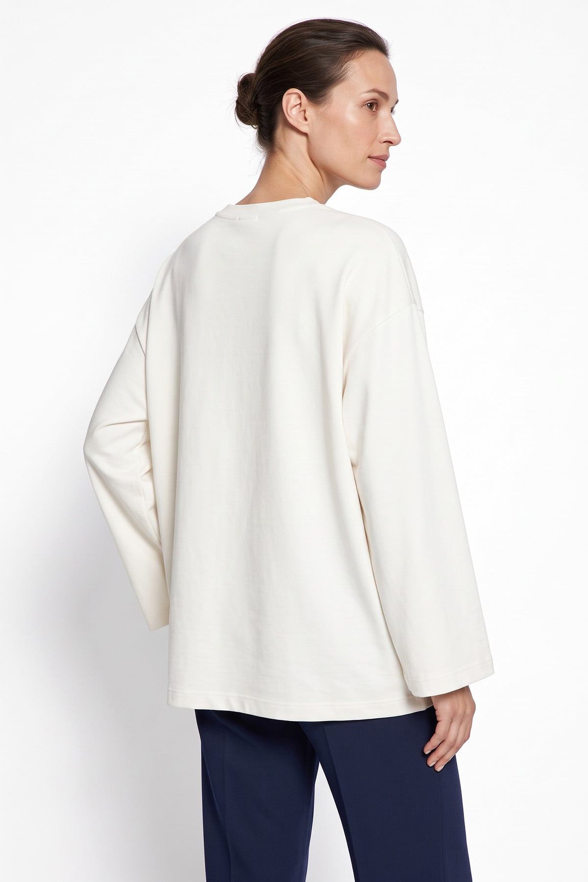 Basic Tunik 27134 - BEYAZ | zenne.com 