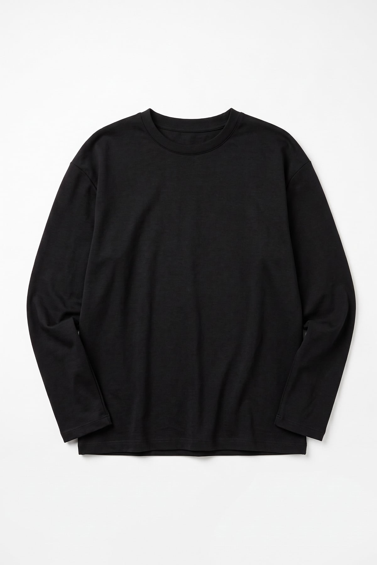 Uzun Kollu Basic Bluz 11448 - SİYAH | zenne.com 