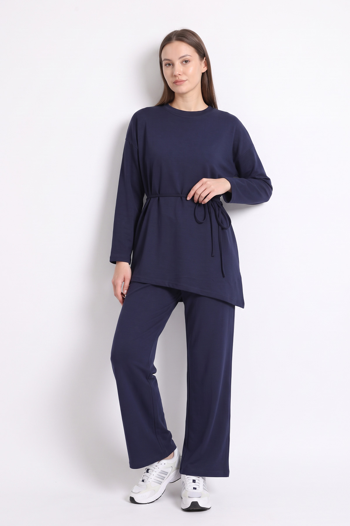 Asimetrik Takım 272007 - LACİVERT | zenne.com 