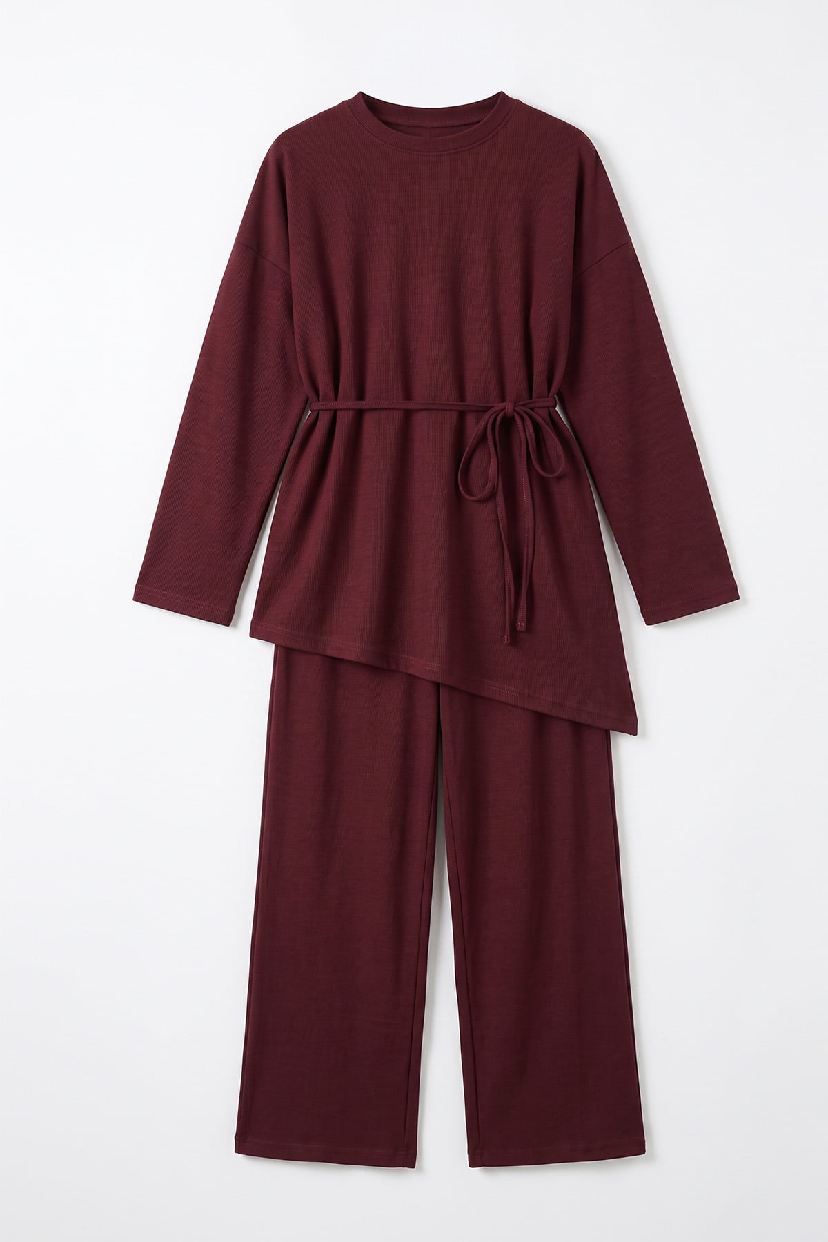 Asimetrik Oysho Takım 272007 - BORDO | zenne.com 