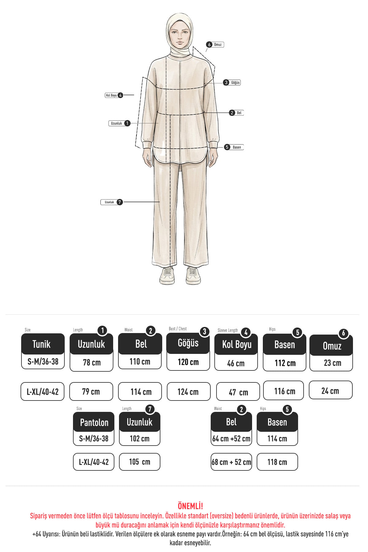 Çıma Detaylı Oysho Takım 2001 - BEJ | zenne.com 