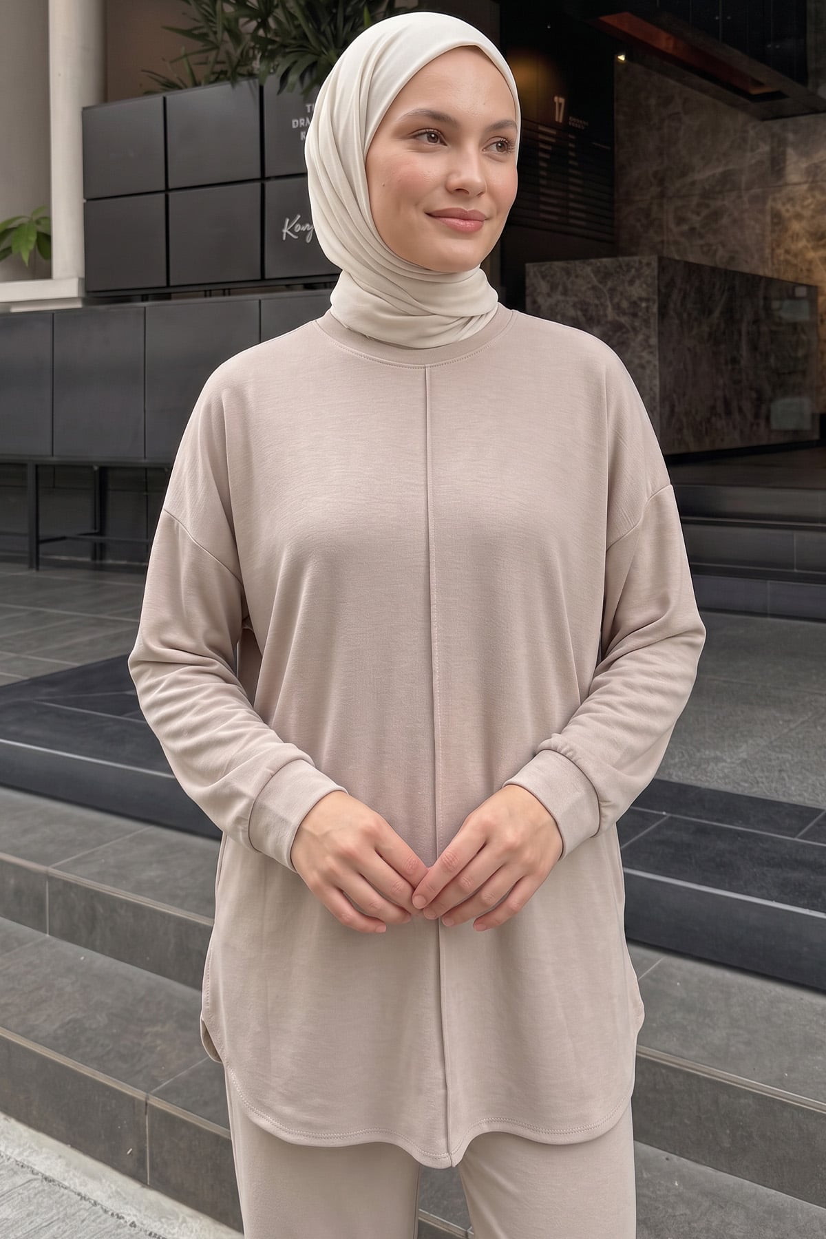 Çıma Detaylı Oysho Takım 2001 - BEJ | zenne.com 