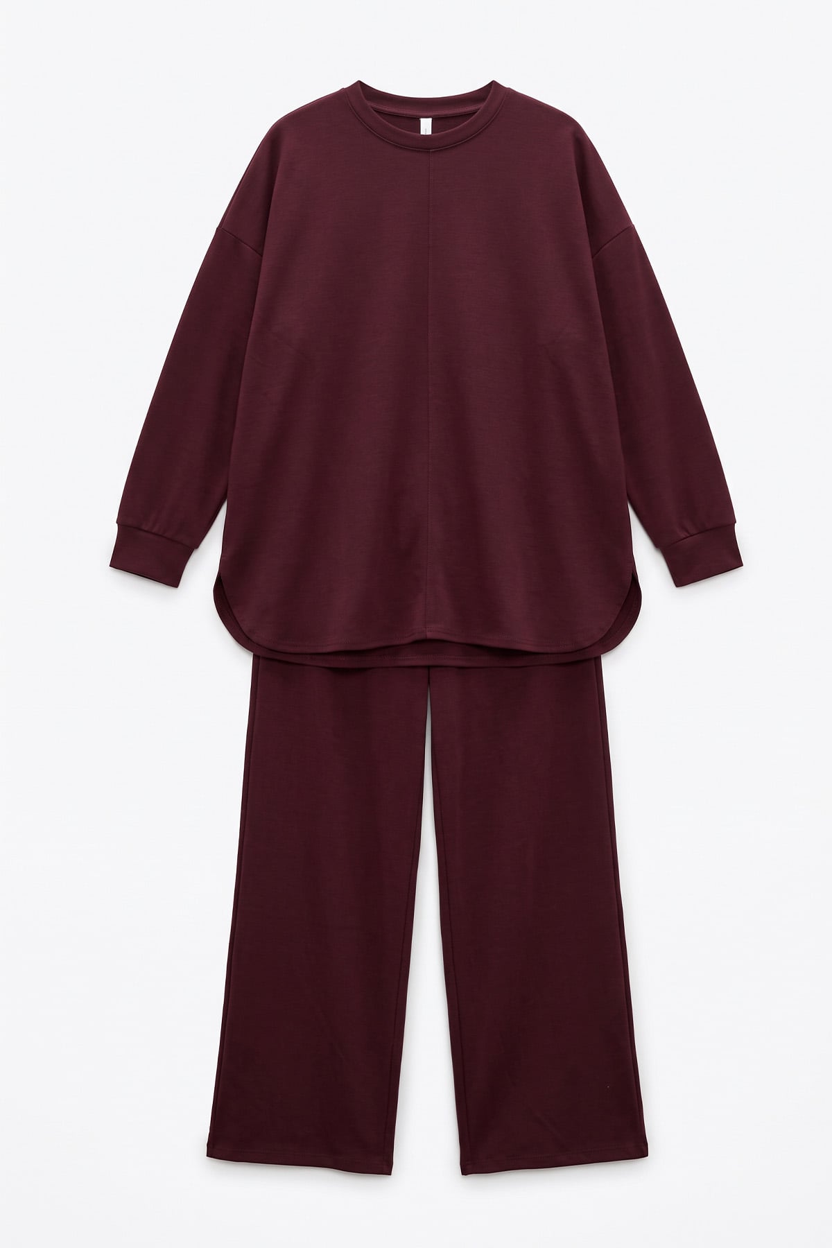 Çıma Detaylı Oysho Takım 2001 - BORDO | zenne.com 