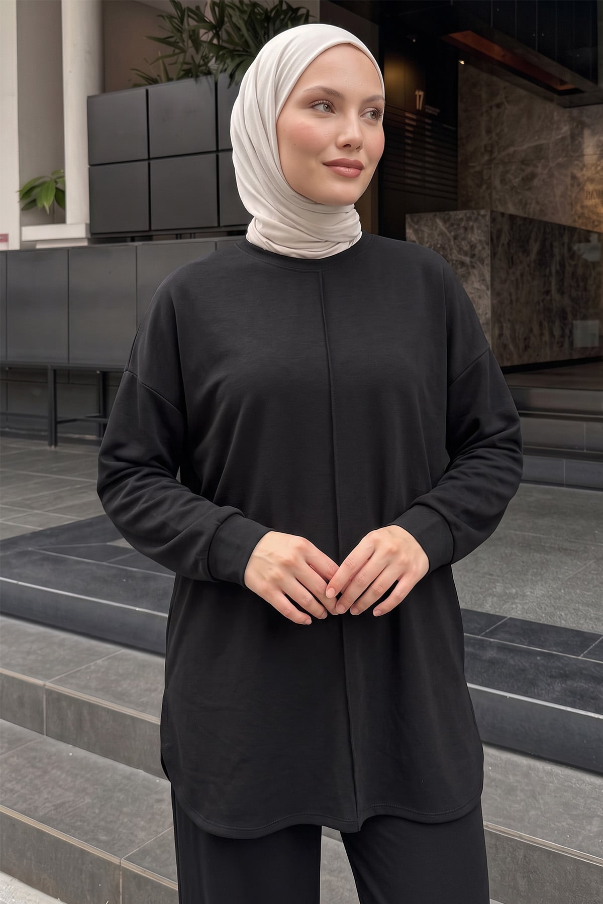 Çıma Detaylı Oysho Takım 2001 - SİYAH | zenne.com 