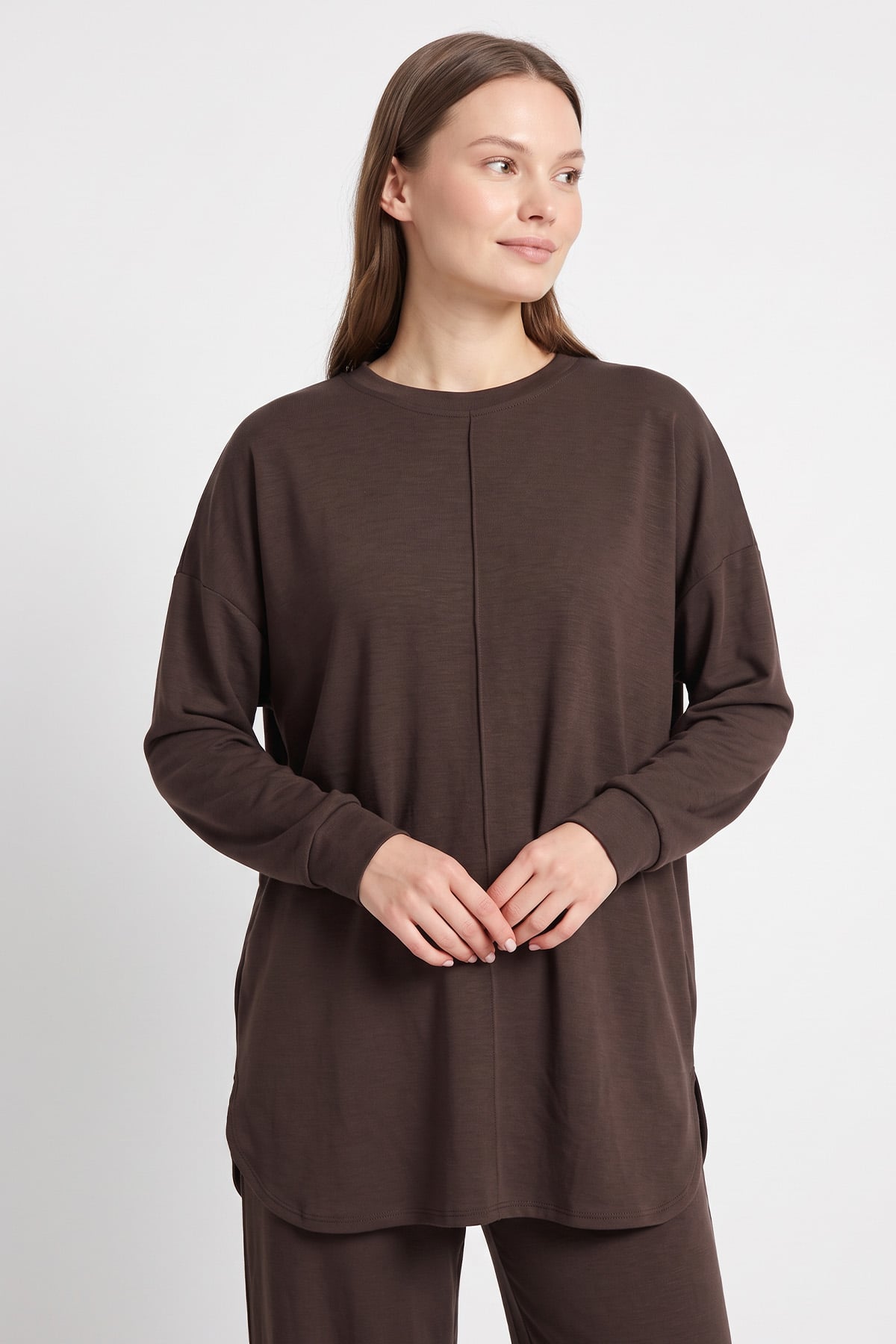 Çıma Detaylı Takım 2001 - KAHVE | zenne.com 