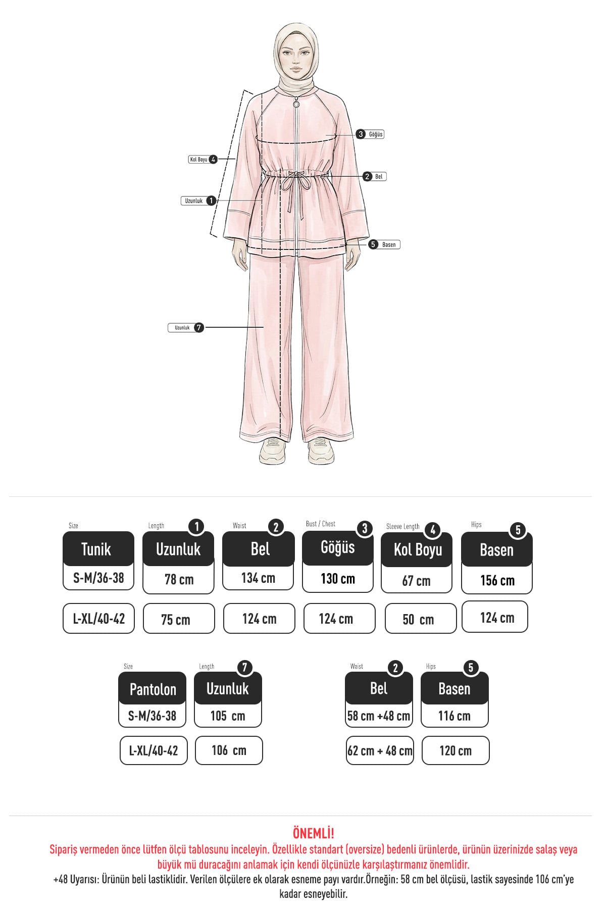 Bel Büzgülü Takım 89133 - SİYAH | zenne.com 