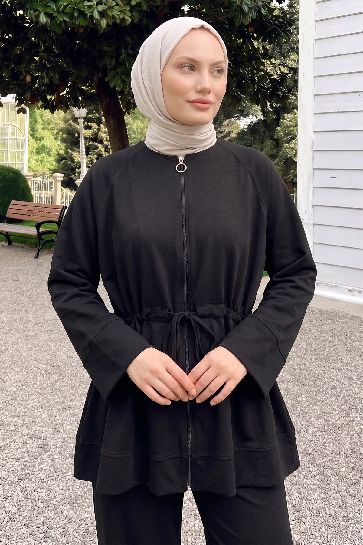 Bel Büzgülü Takım 89133 - SİYAH | zenne.com 