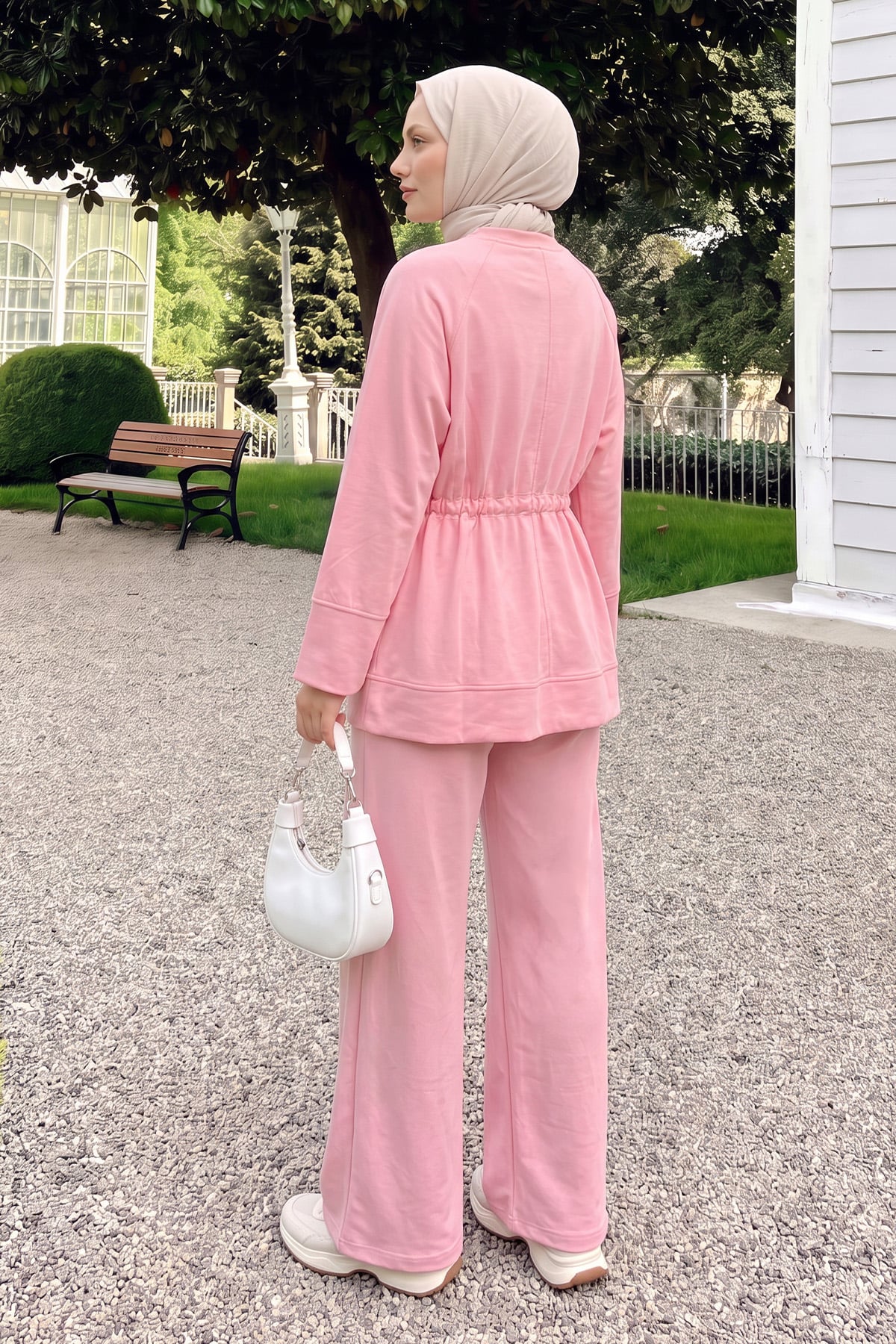 Bel Büzgülü Takım 89133 - PEMBE | zenne.com 