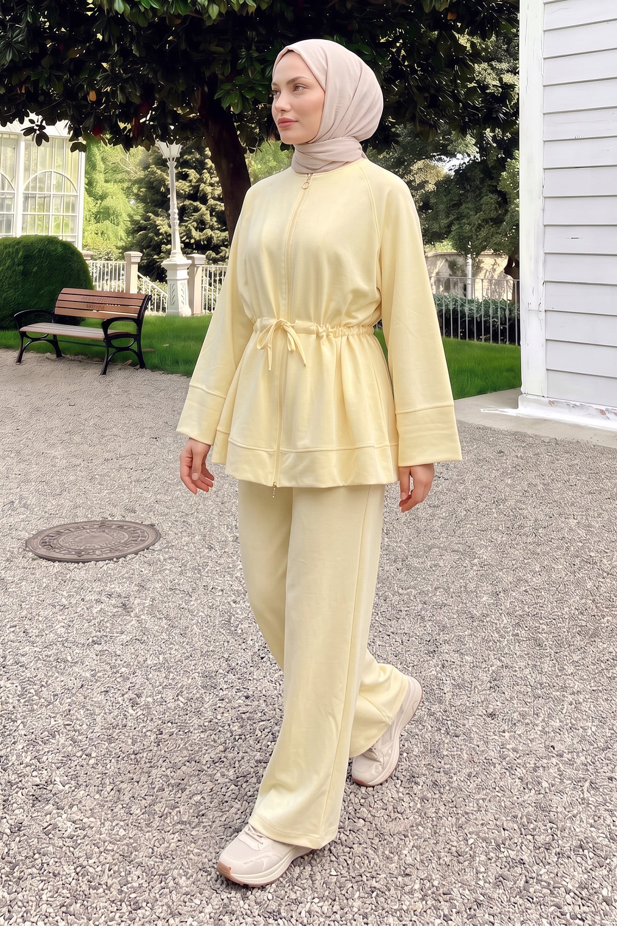 Bel Büzgülü Takım 89133 - SARI | zenne.com 